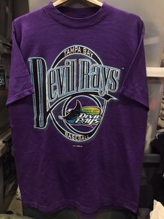 Vintage 90s 1995 Tampa Bay Devil Rays MLB T-Shirt Nutmeg Men's XL Made in  USA