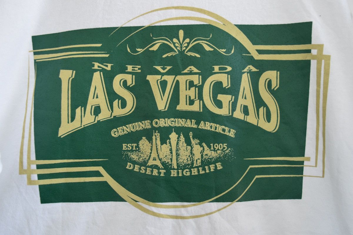 Vintage 1990s Vintage Las Vegas Tee Size US L / EU 52-54 / 3 - 2 Thumbnail