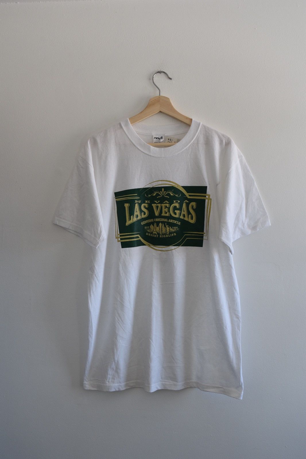 Vintage 1990s Vintage Las Vegas Tee Size US L / EU 52-54 / 3 - 1 Thumbnail