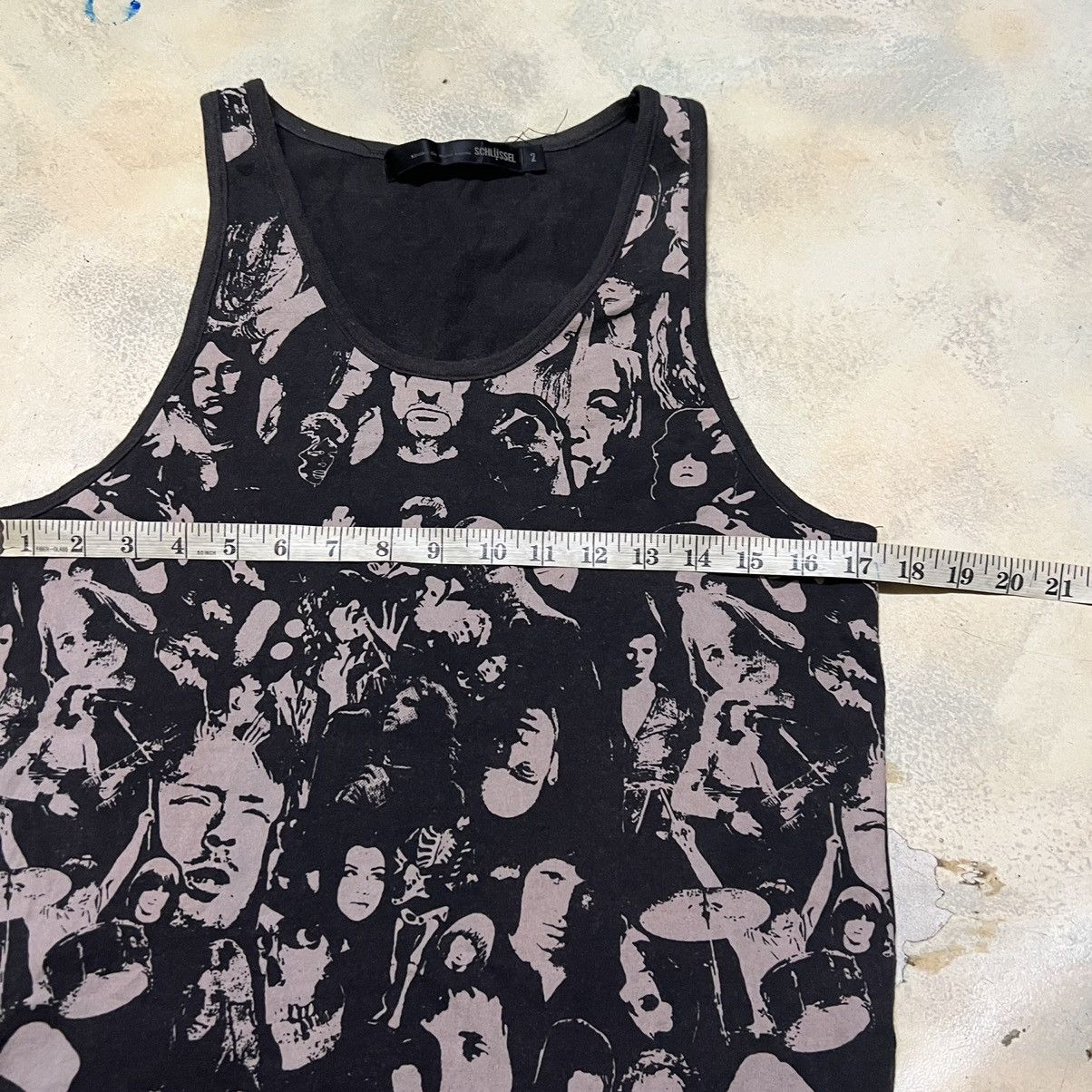Japanese Brand Full Print Tank Top Inspired By Hysteric Glamour Size US XS / EU 42 / 0 - 6 Thumbnail