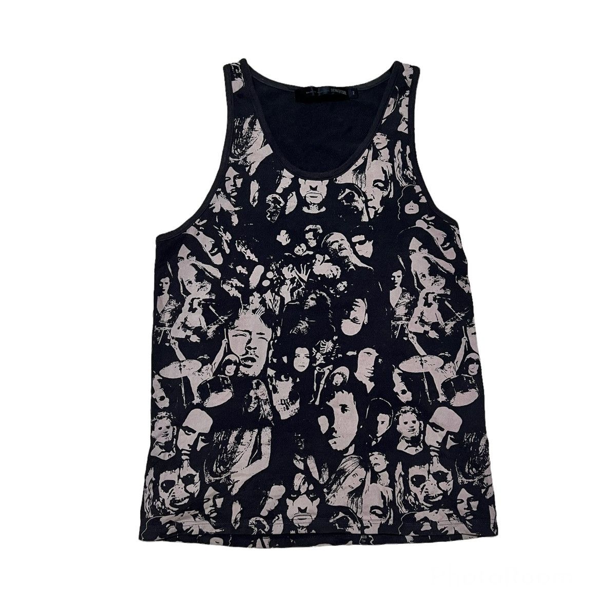 Japanese Brand Full Print Tank Top Inspired By Hysteric Glamour Size US XS / EU 42 / 0 - 1 Thumbnail