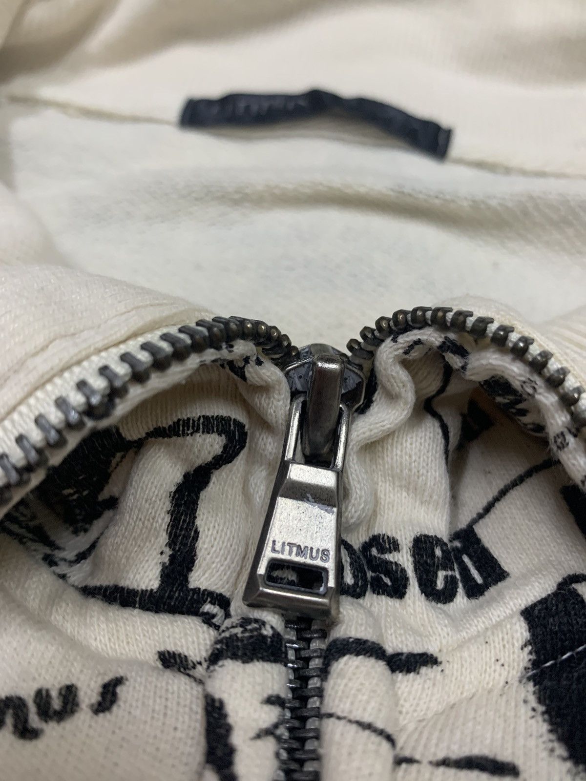 Japanese Brand Punk Design Zipper Shirt by Litmus x Rare Size US M / EU 48-50 / 2 - 8 Thumbnail