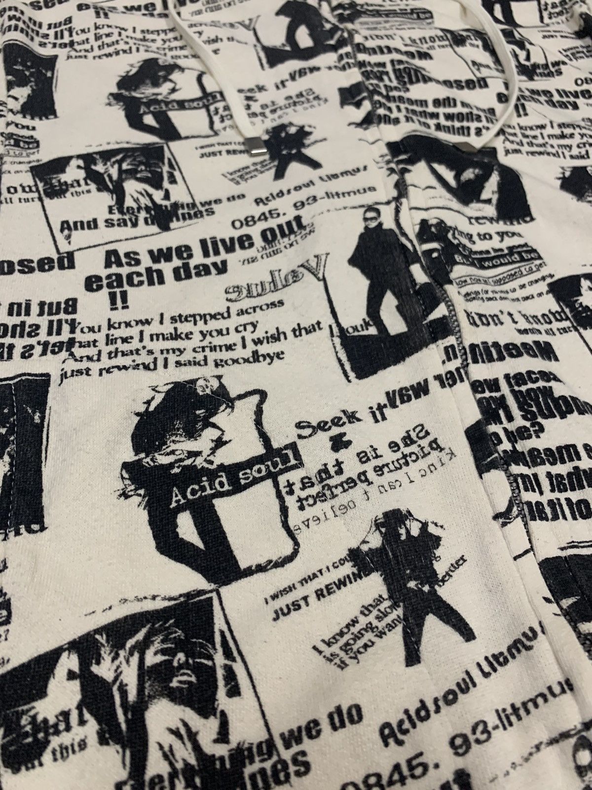 Japanese Brand Punk Design Zipper Shirt by Litmus x Rare Size US M / EU 48-50 / 2 - 4 Thumbnail