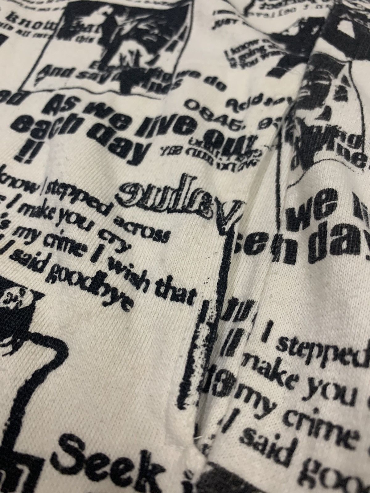 Japanese Brand Punk Design Zipper Shirt by Litmus x Rare Size US M / EU 48-50 / 2 - 5 Thumbnail