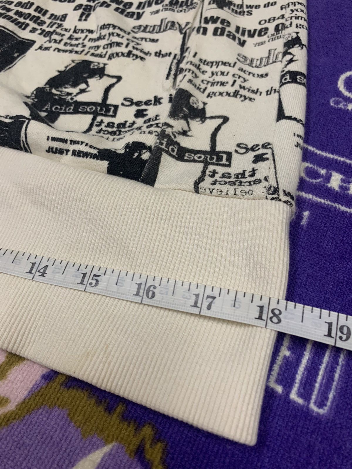 Japanese Brand Punk Design Zipper Shirt by Litmus x Rare Size US M / EU 48-50 / 2 - 15 Thumbnail