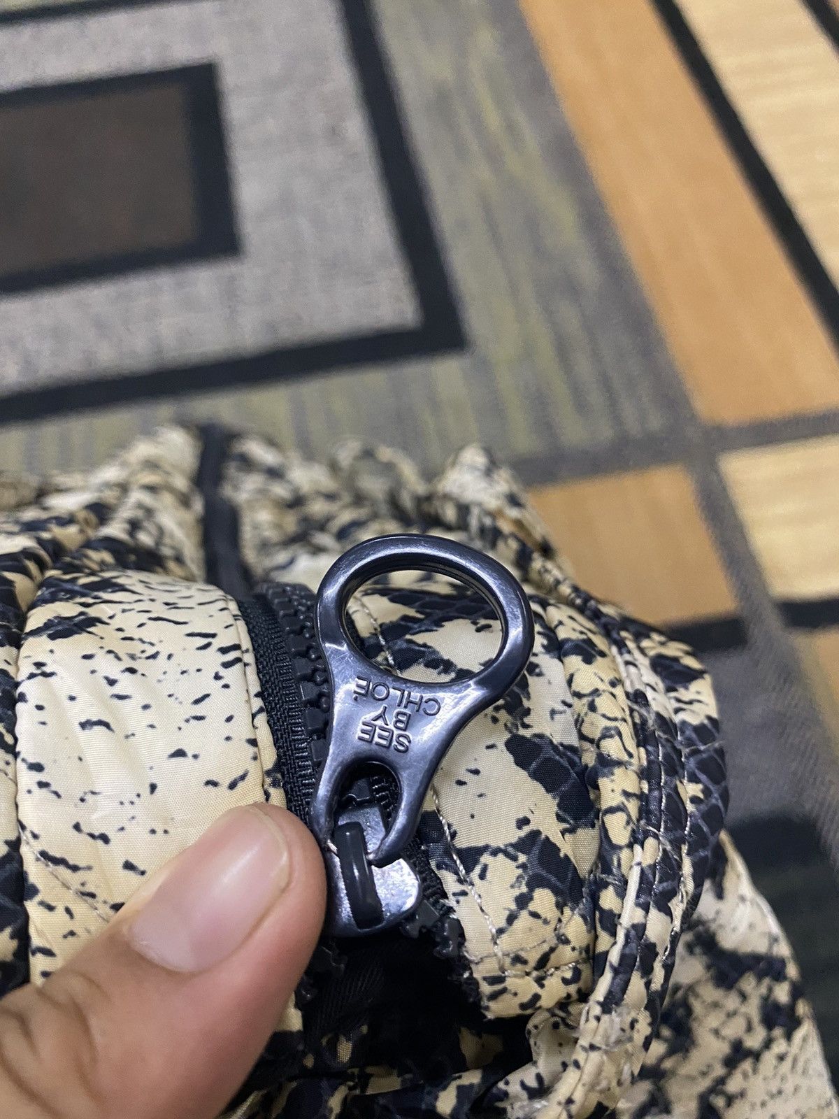 See By Chloe Bag Pu Snake Finish Tote Bag