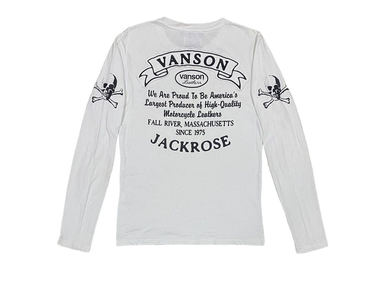 JACKROSE VANSON LEATHERS x JACKROSE Long Sleeve Shirt x Rare Design Size US S / EU 44-46 / 1 - 1 Thumbnail