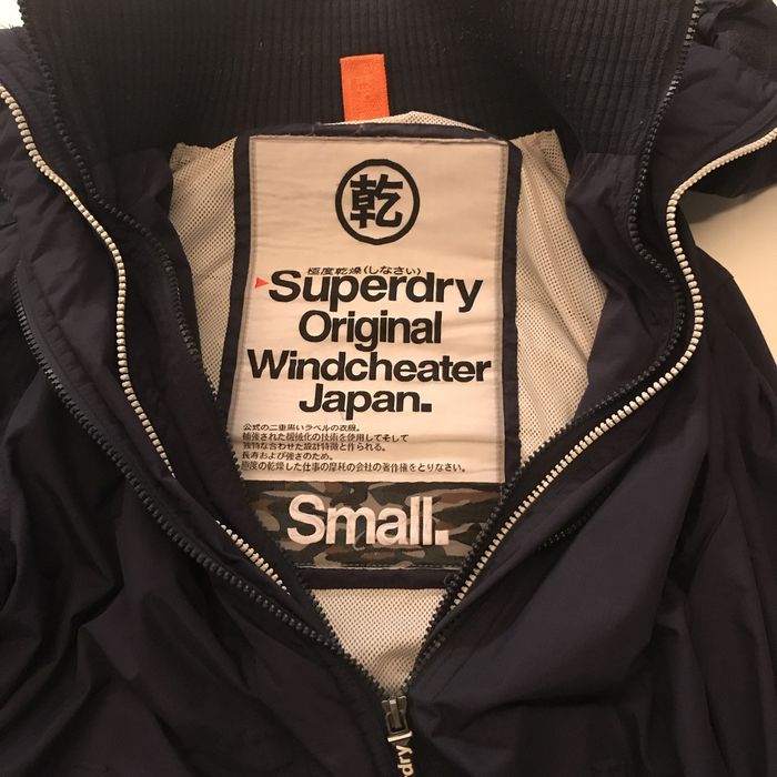 Raincoat superdry hot sale