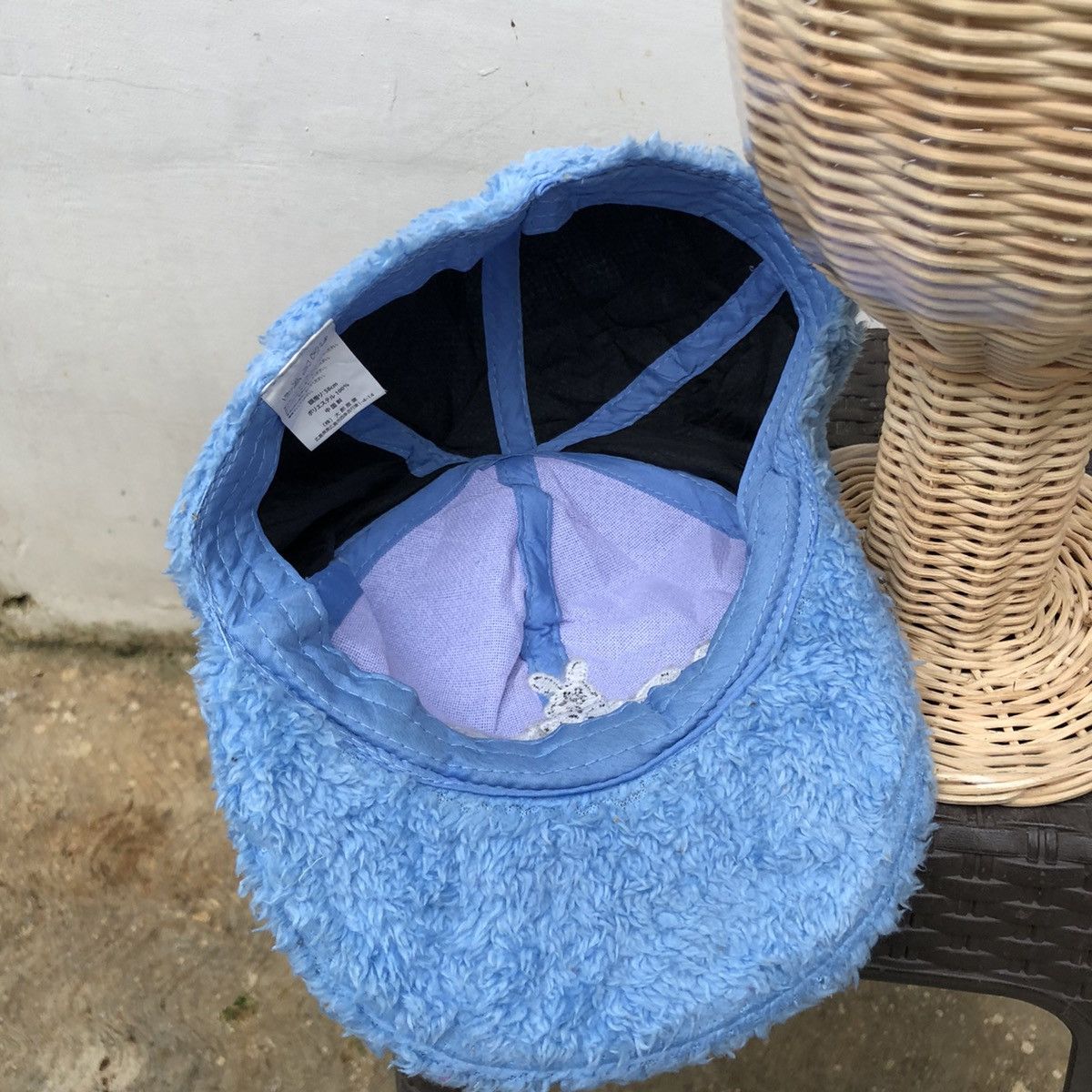 Japanese Brand Y2K Tokyo Hat Faur Faux Fleece Bulky Size ONE SIZE - 5 Thumbnail