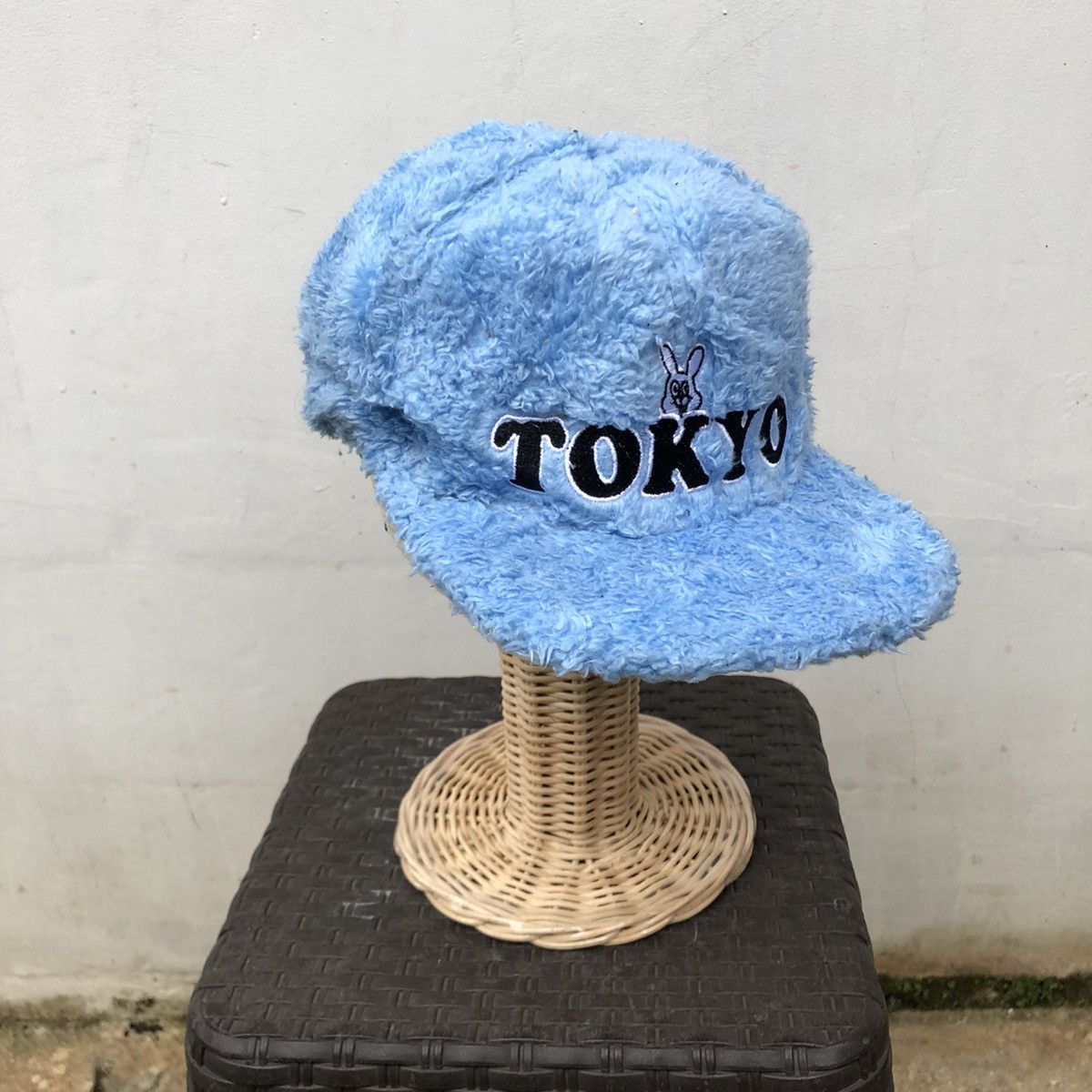 Japanese Brand Y2K Tokyo Hat Faur Faux Fleece Bulky Size ONE SIZE - 1 Thumbnail