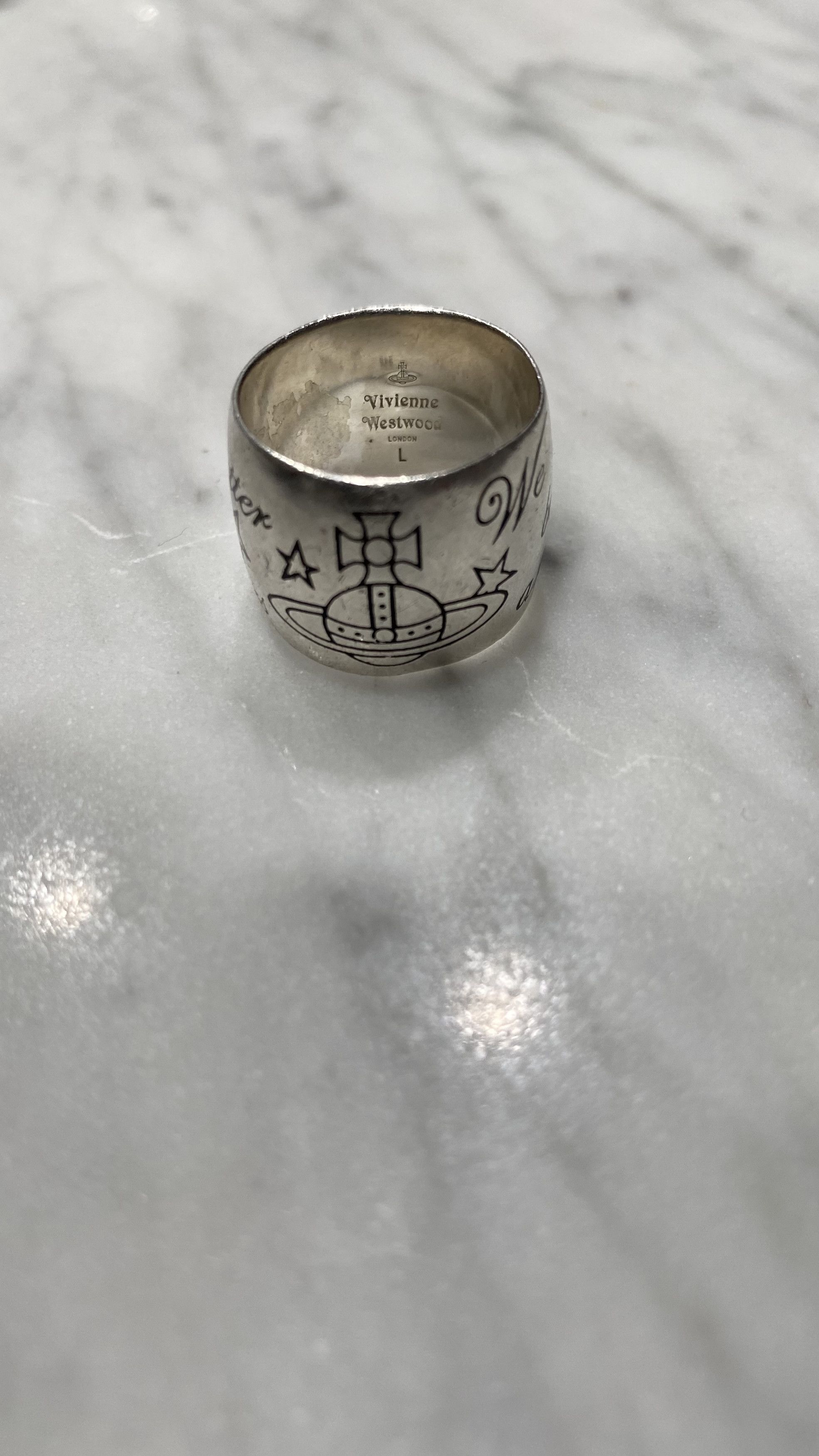 Vivienne Westwood Vivienne Westwood Oscar Ring (Size L) | Grailed