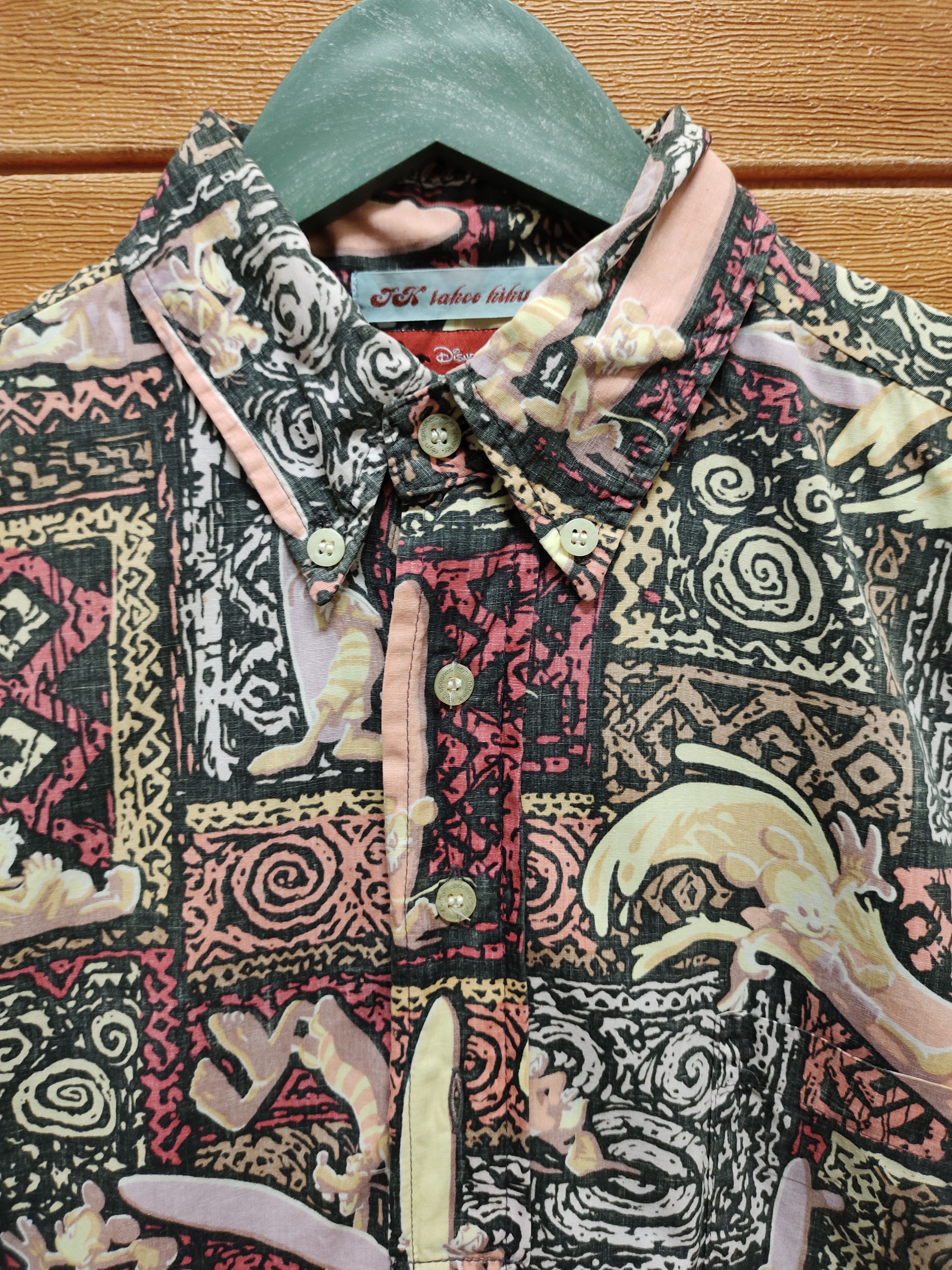Reyn Spooner Mickey Mouse X Reyn Spooner X Takeo Kikuchi Hawaiian Size US S / EU 44-46 / 1 - 5 Thumbnail