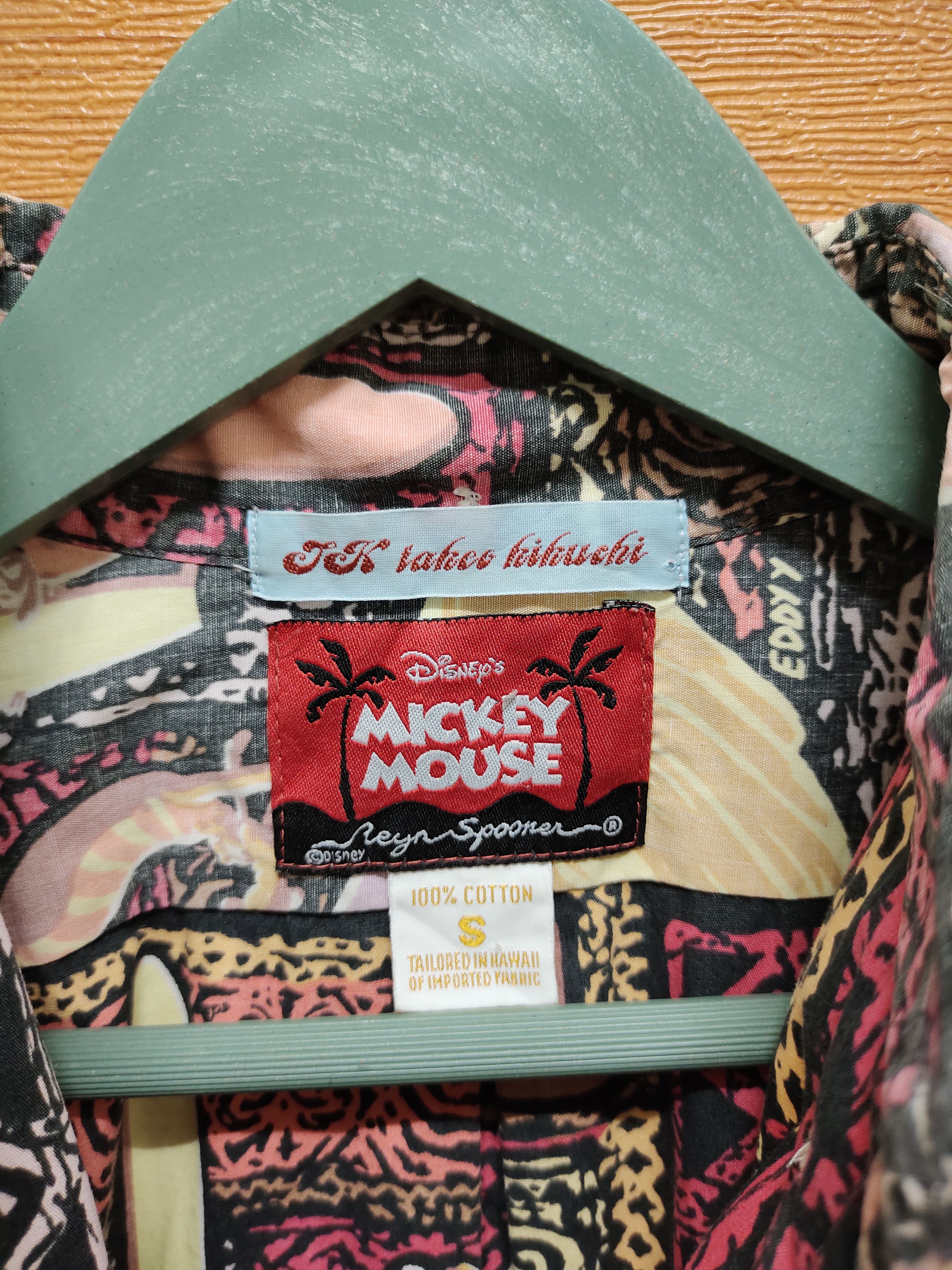 Reyn Spooner Mickey Mouse X Reyn Spooner X Takeo Kikuchi Hawaiian Size US S / EU 44-46 / 1 - 8 Thumbnail