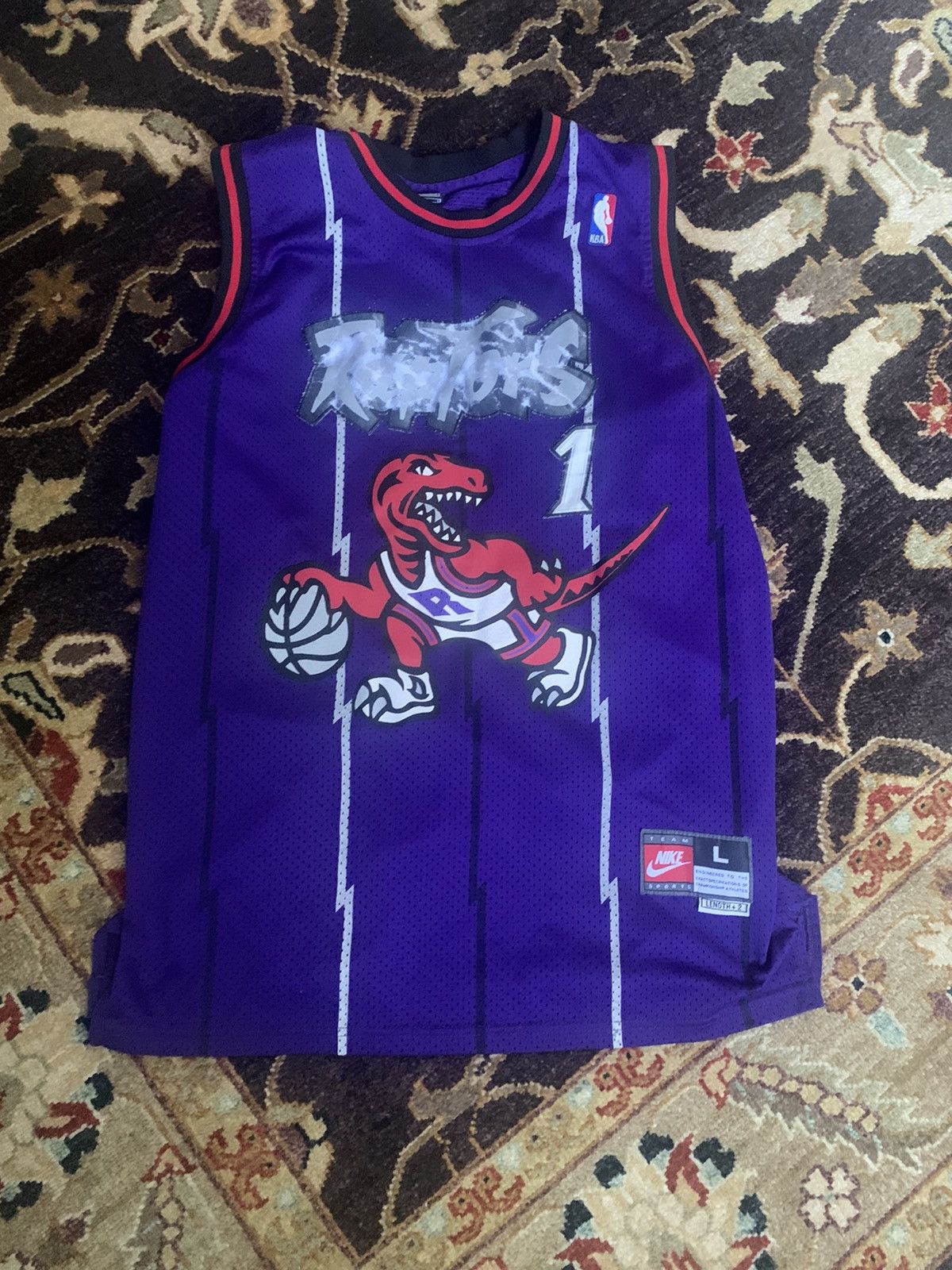 Nike Raptors Tracy McGrady jersey Size US L / EU 52-54 / 3 - 1 Thumbnail