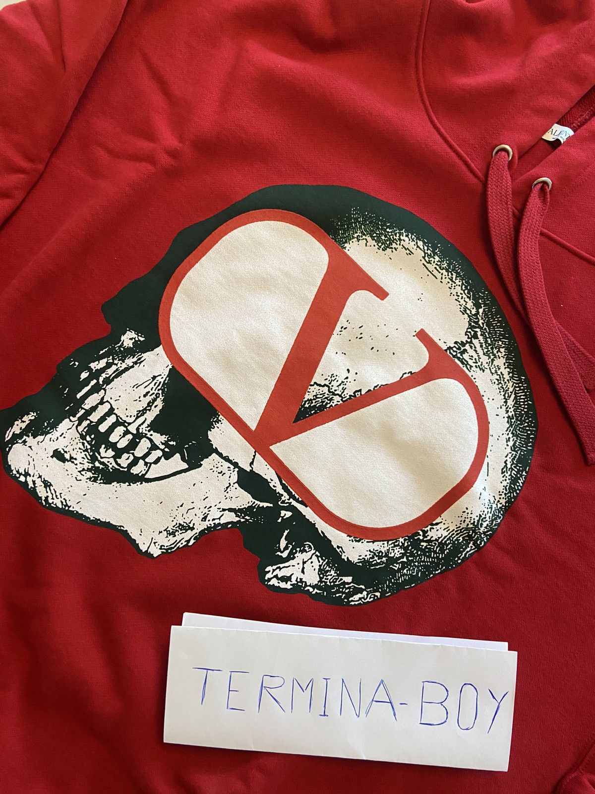 VALENTINO x UNDERCOVER スカルパーカー