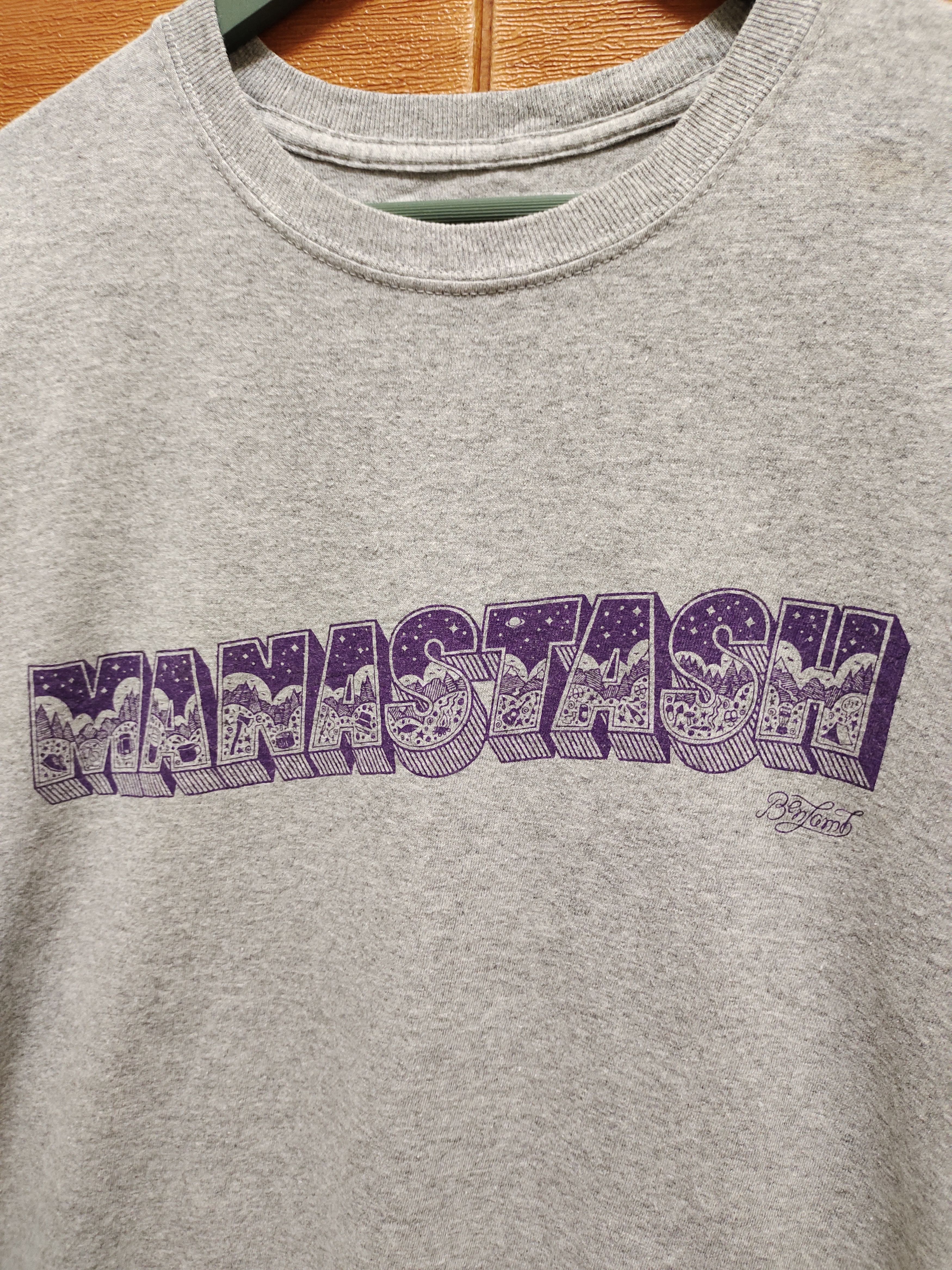 Manastash 🇯🇵 Manastash X Ben Lamb 3D Logo T-Shirt Size US S / EU 44-46 / 1 - 2 Thumbnail
