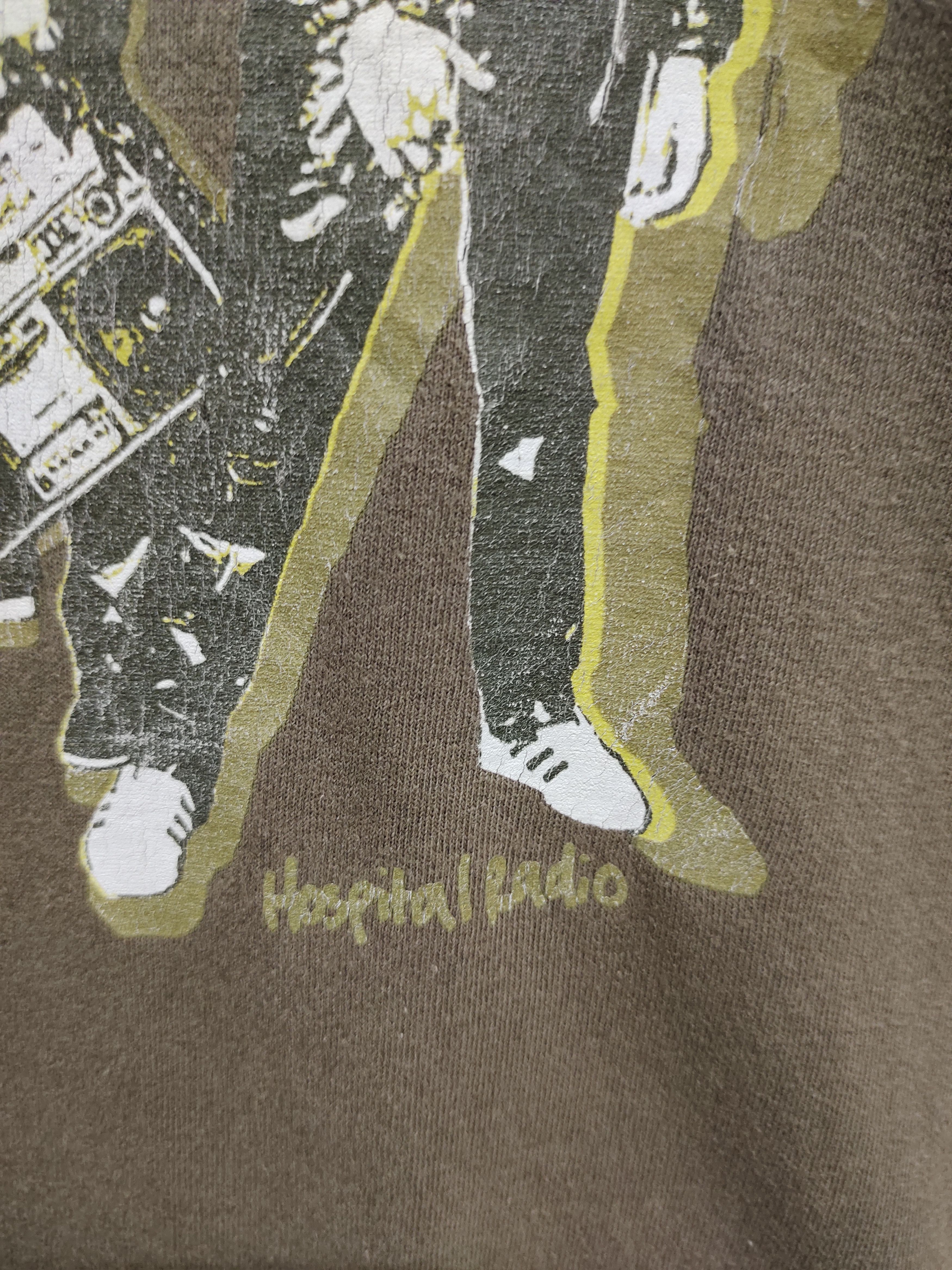 Band Tees Vintage Hospital Radio Rap Band T-Shirt Size US M / EU 48-50 / 2 - 3 Thumbnail