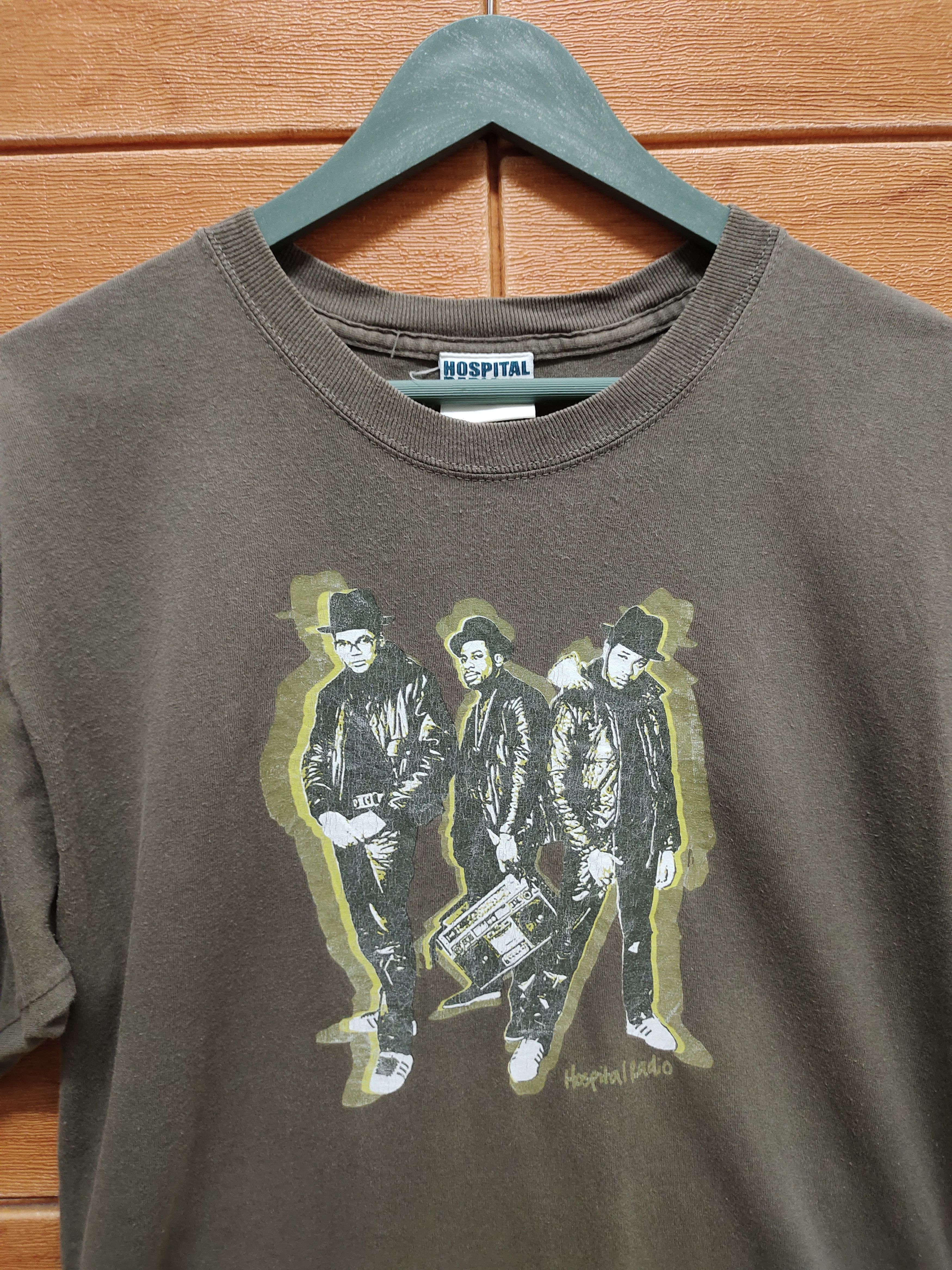 Band Tees Vintage Hospital Radio Rap Band T-Shirt Size US M / EU 48-50 / 2 - 2 Thumbnail