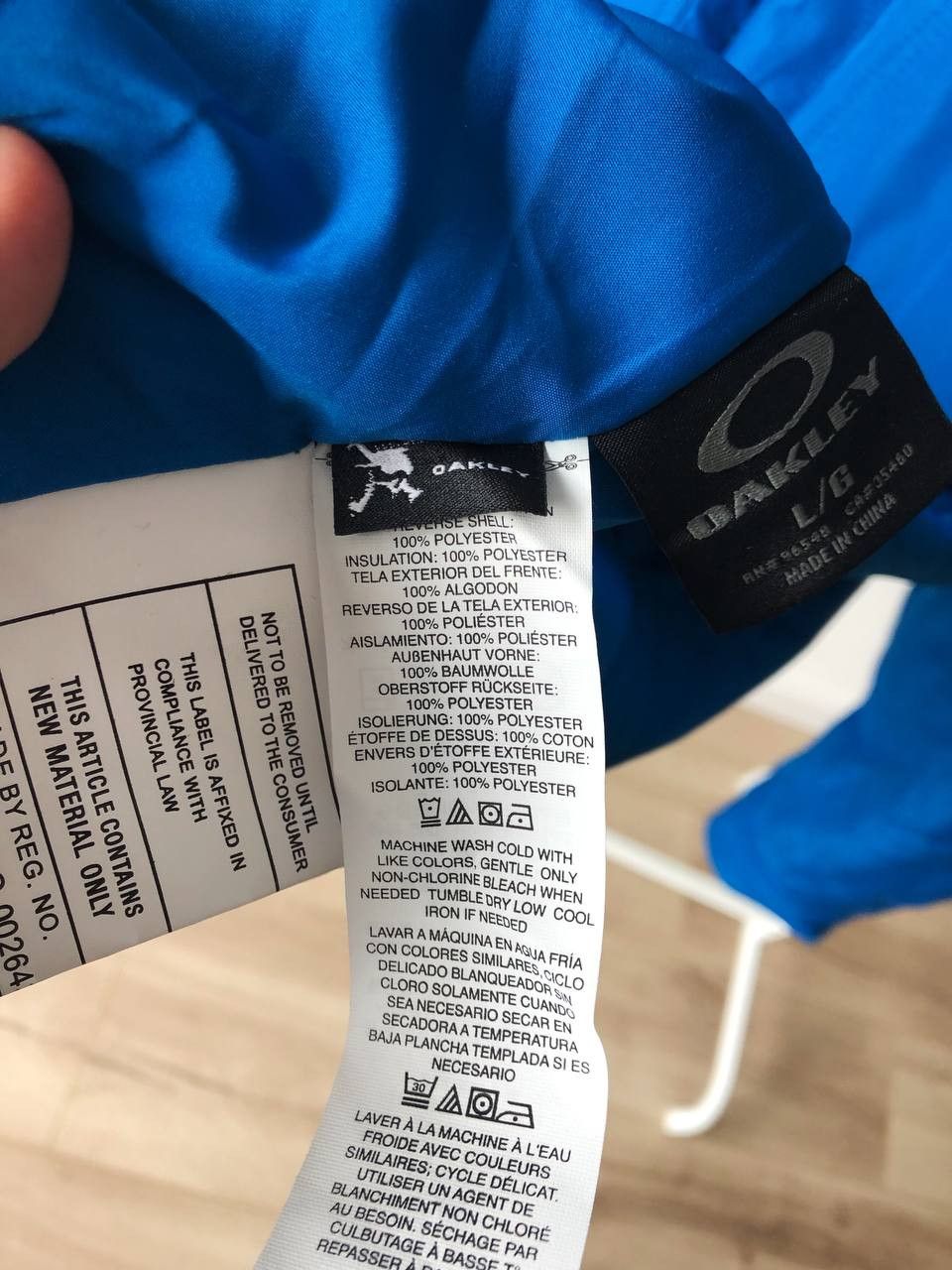 Oakley Oakley Double sided overshirt Jacket Size US L / EU 52-54 / 3 - 7 Thumbnail