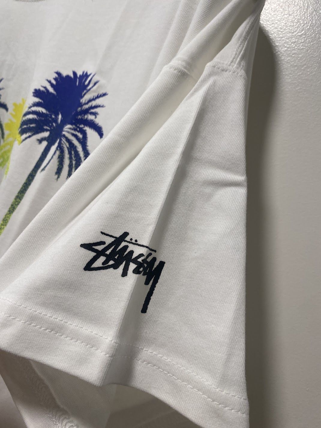 Nike × Stussy Nike x Stüssy Douglas Firs to Palm Trees T-Shirt White size Size US XL / EU 56 / 4 - 4 Thumbnail