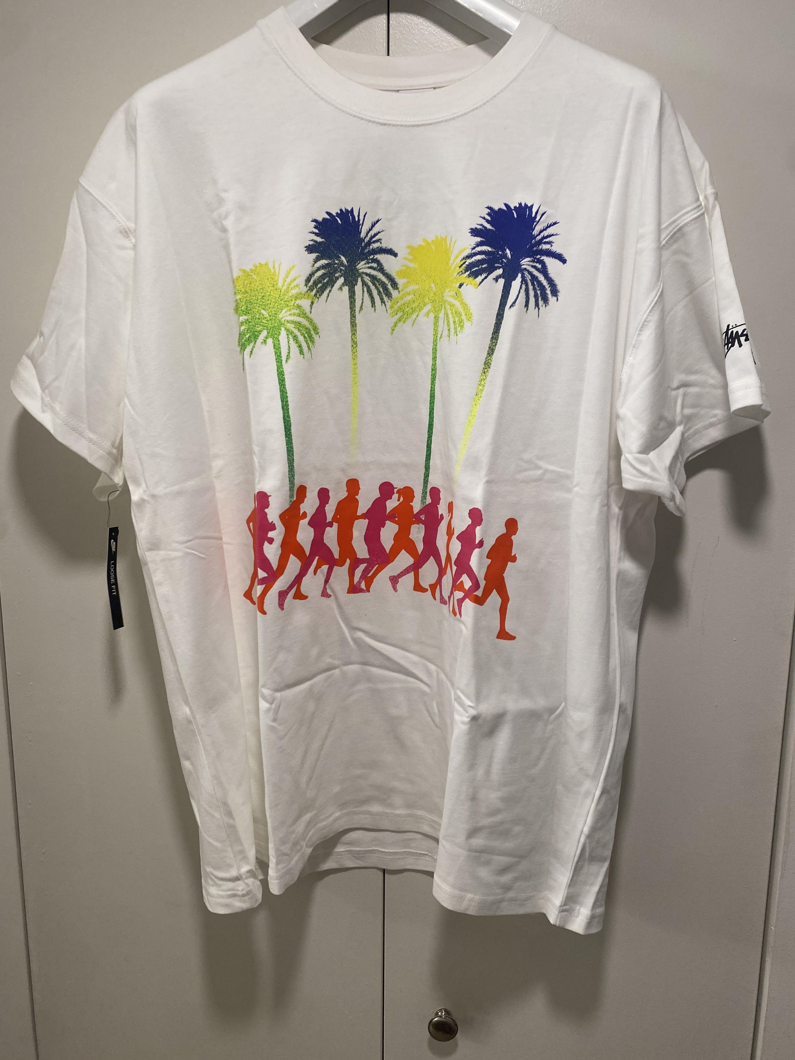 Nike palm tree shirt best sale