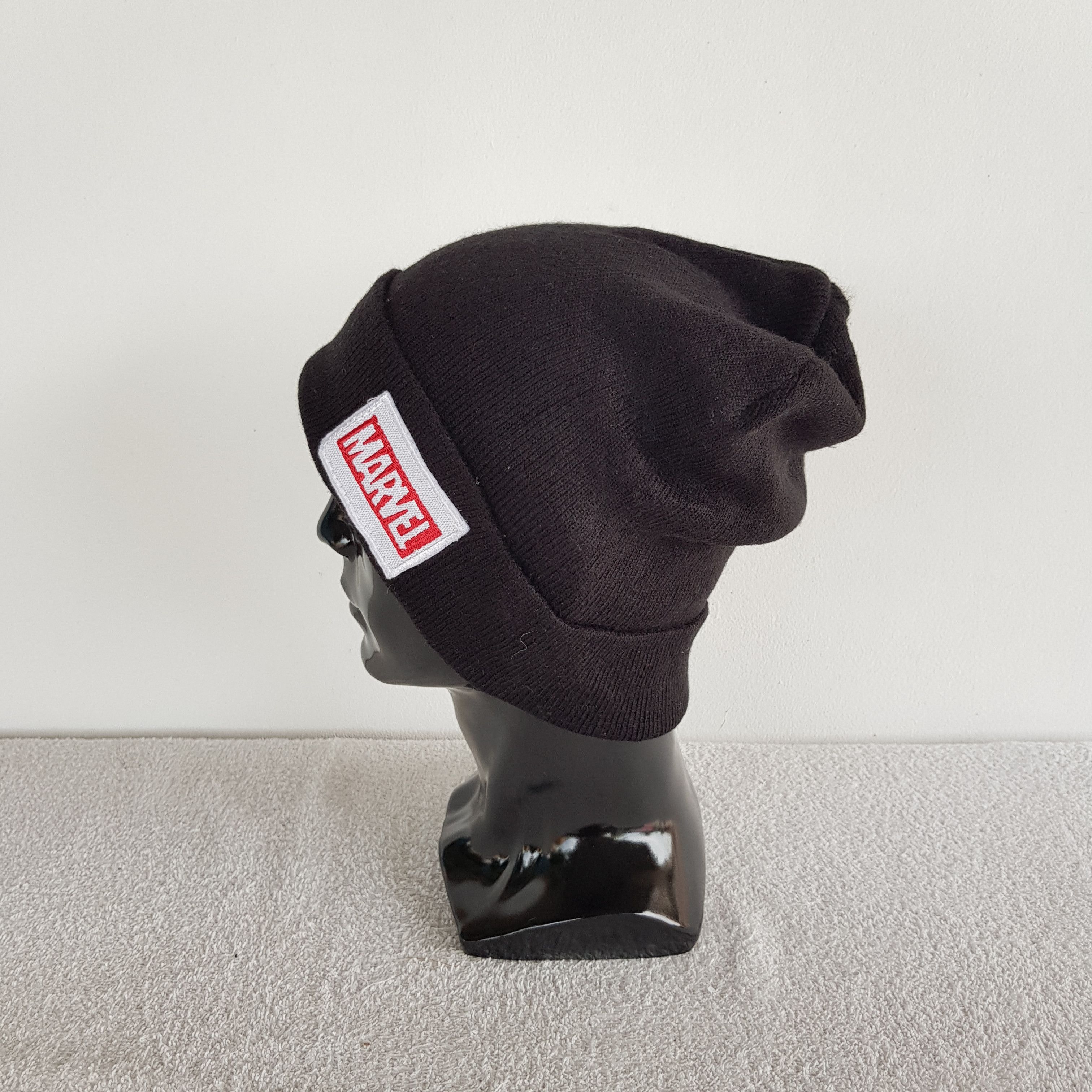Marvel Comics × Vintage Vintage Marvel Beanie Snow Cap Hats - AC10722. Size ONE SIZE - 4 Thumbnail
