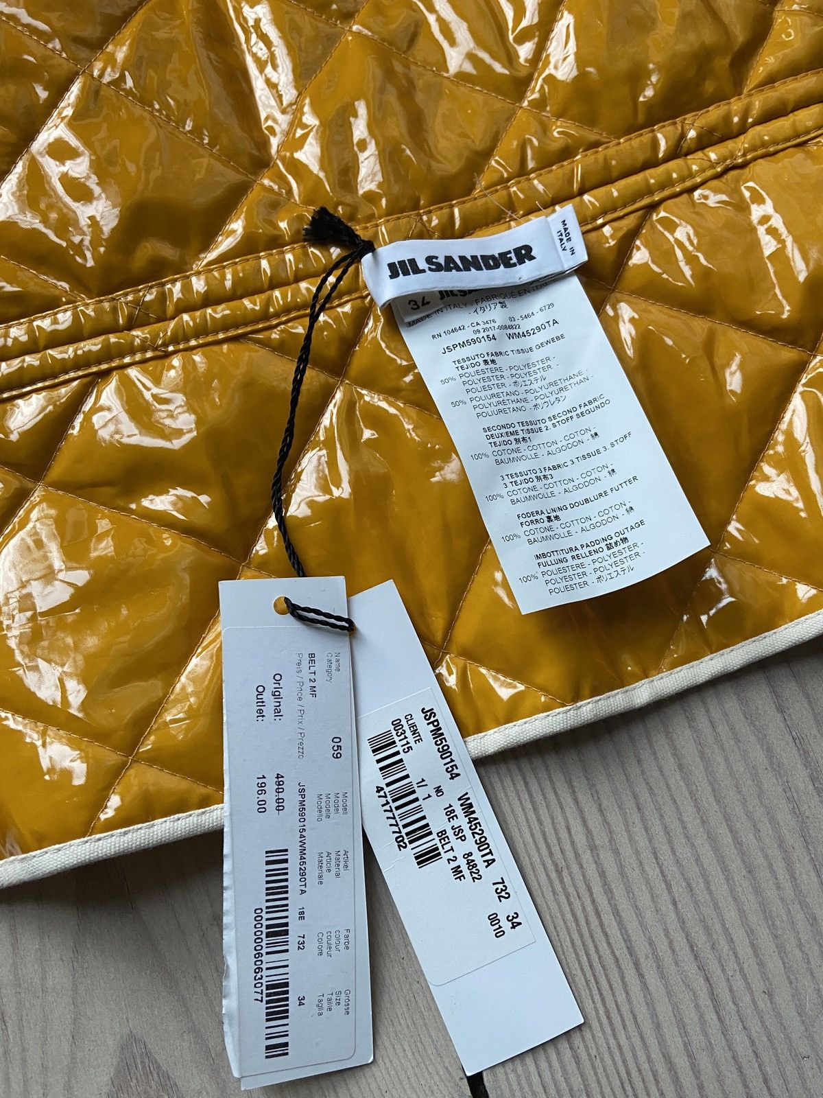 Jil Sander Jil Sander Resort 2018 waist belt Size ONE SIZE - 6 Thumbnail