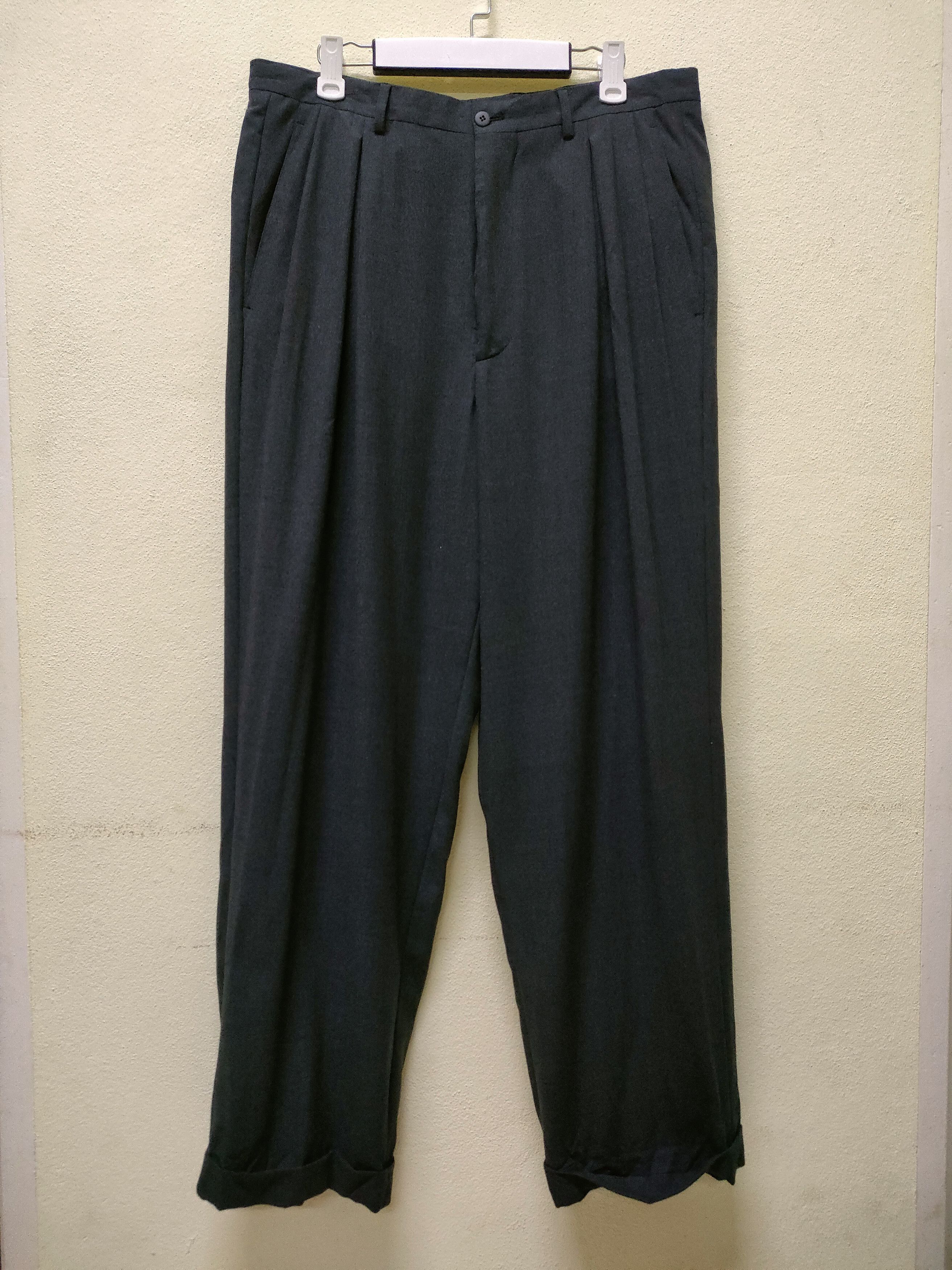 Giorgio Armani 🔥 Giorgio Armani Vintage Wool Pants Size US 36 / EU 52 - 1 Thumbnail