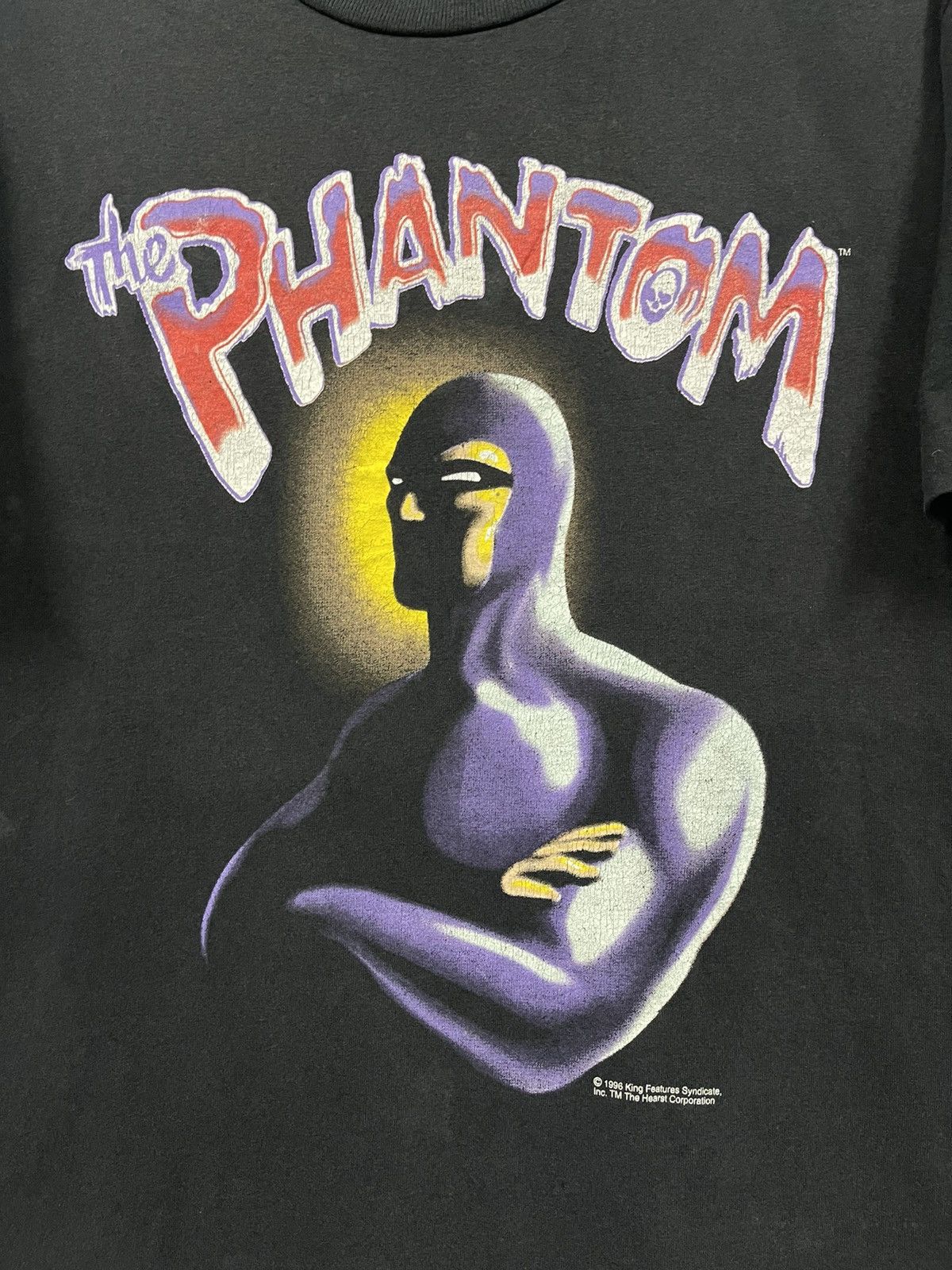 Cartoon Network × Marvel Comics × Vintage Vintage 1996 The Phantom Marvel Comics Superhero Shirt 90s Size US M / EU 48-50 / 2 - 2 Thumbnail