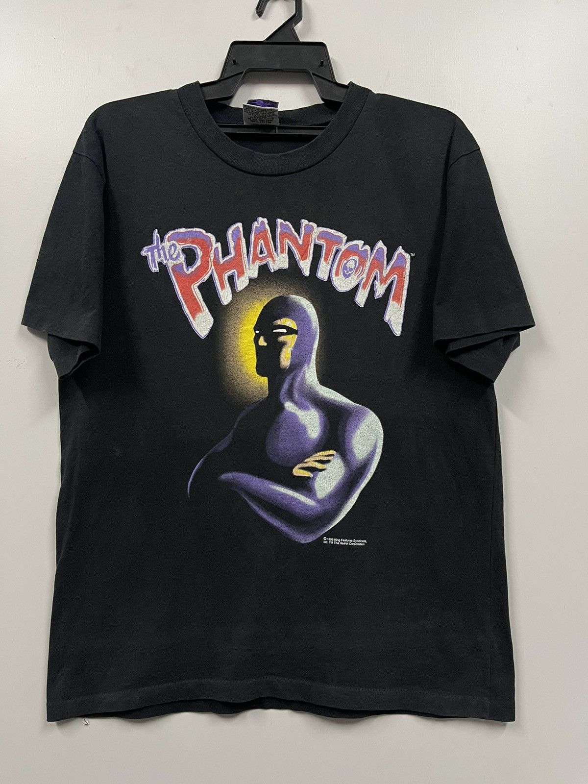 Cartoon Network × Marvel Comics × Vintage Vintage 1996 The Phantom Marvel Comics Superhero Shirt 90s Size US M / EU 48-50 / 2 - 1 Thumbnail