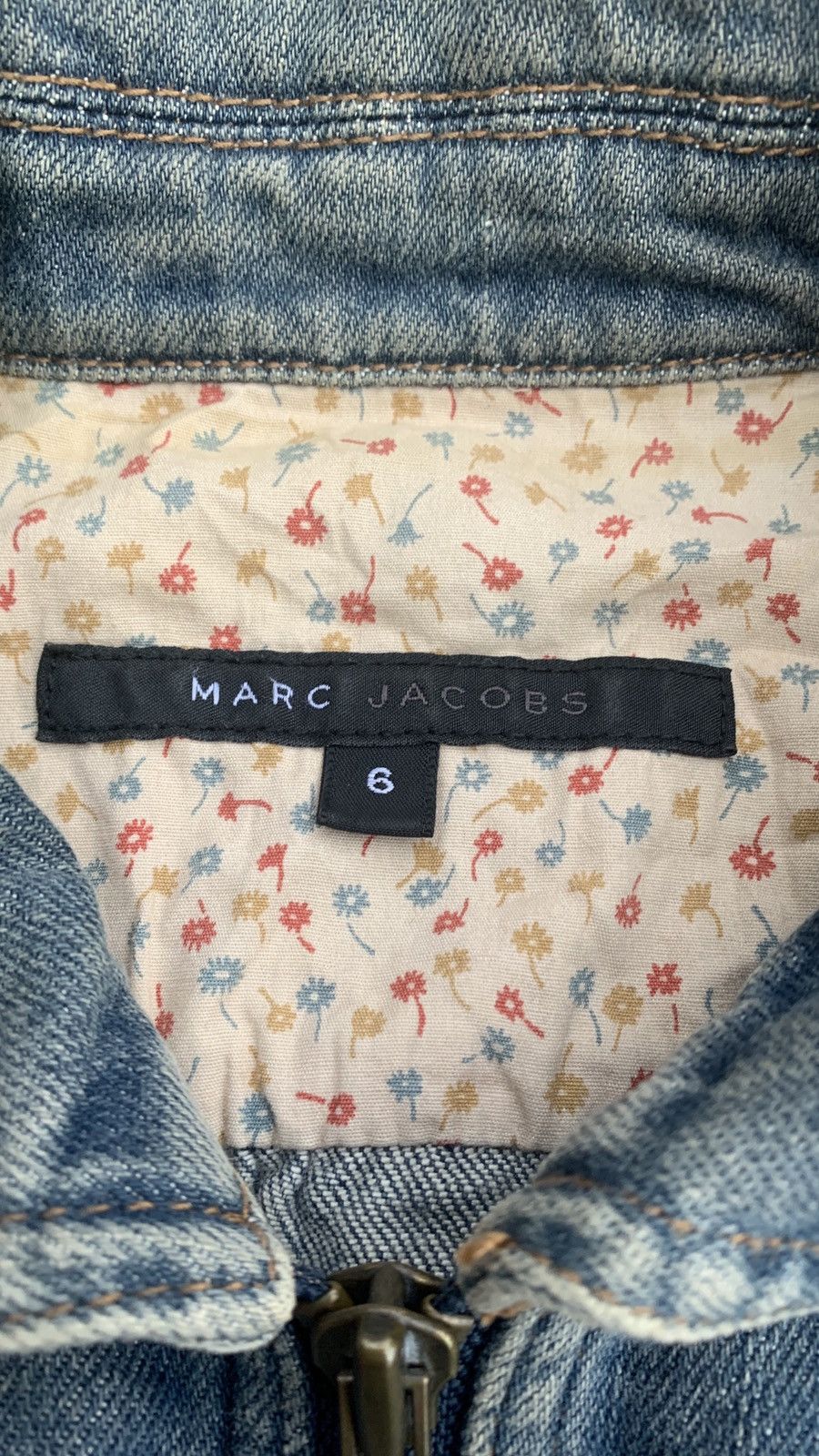 Designer × Marc Jacobs MARC JACOBS DENIM JACKET Size M / US 6-8 / IT 42-44 - 9 Thumbnail