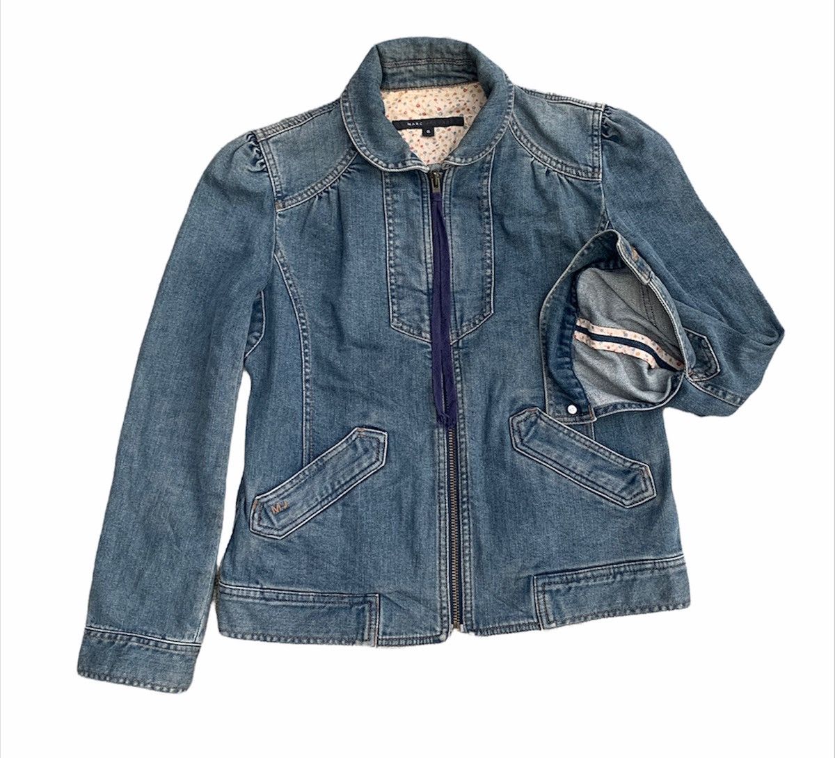 Designer × Marc Jacobs MARC JACOBS DENIM JACKET Size M / US 6-8 / IT 42-44 - 1 Thumbnail
