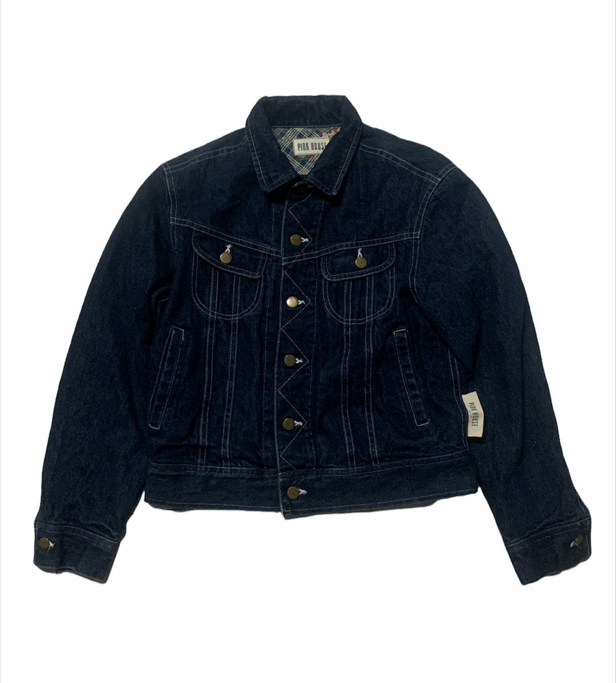 LAST DROP🔥PINK HOUSE JAPAN FLORAL SILK LINING DENIM JACKET