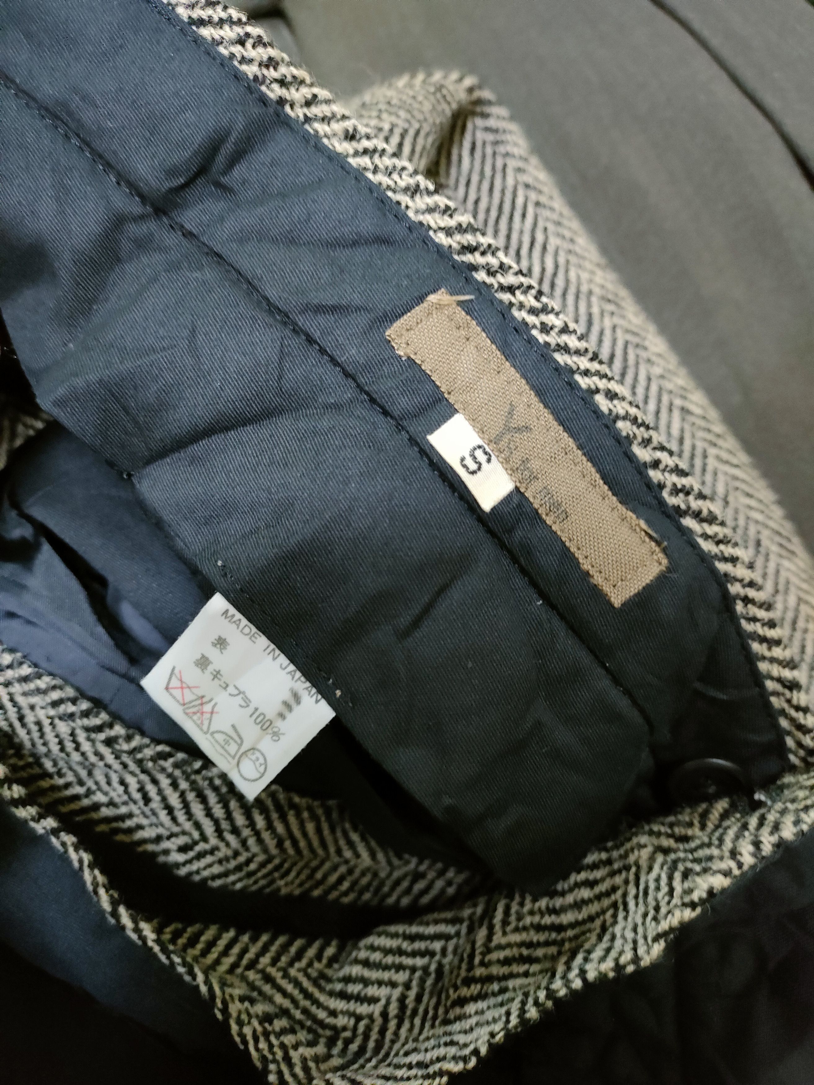 Vintage × Y's for Men × Yohji Yamamoto 🔥Y's For Men Yohji Yamamoto Vintage Wool Pants Size US 28 / EU 44 - 3 Thumbnail
