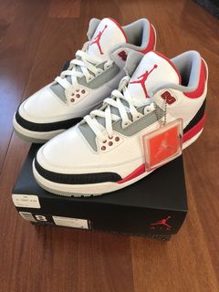 Jordan 3 fire red on sale 2013