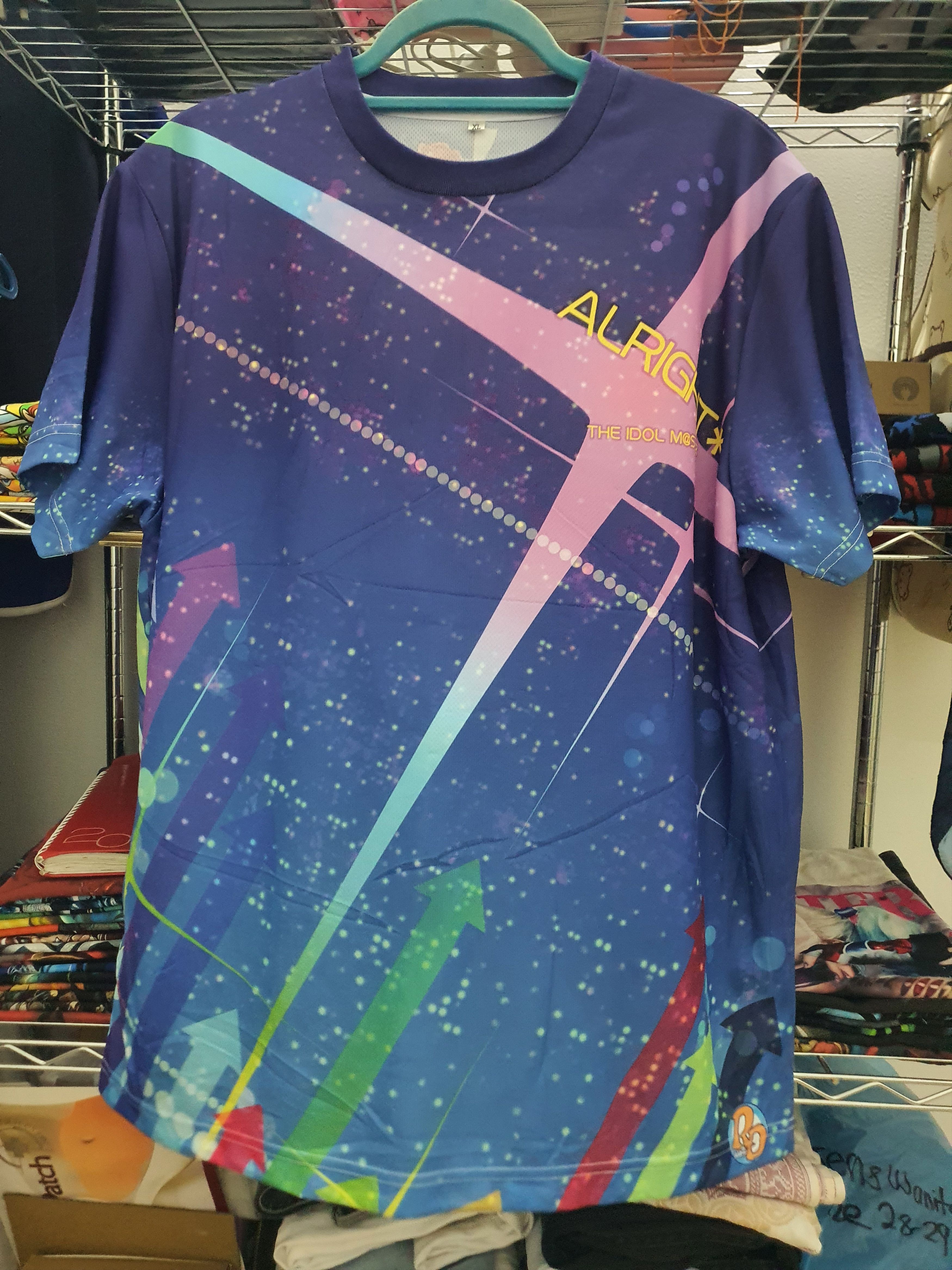 Anime Rare Yukiko Hagiwara Full Print THE IDOLM@STER anime shirt Size US XL / EU 56 / 4 - 3 Thumbnail