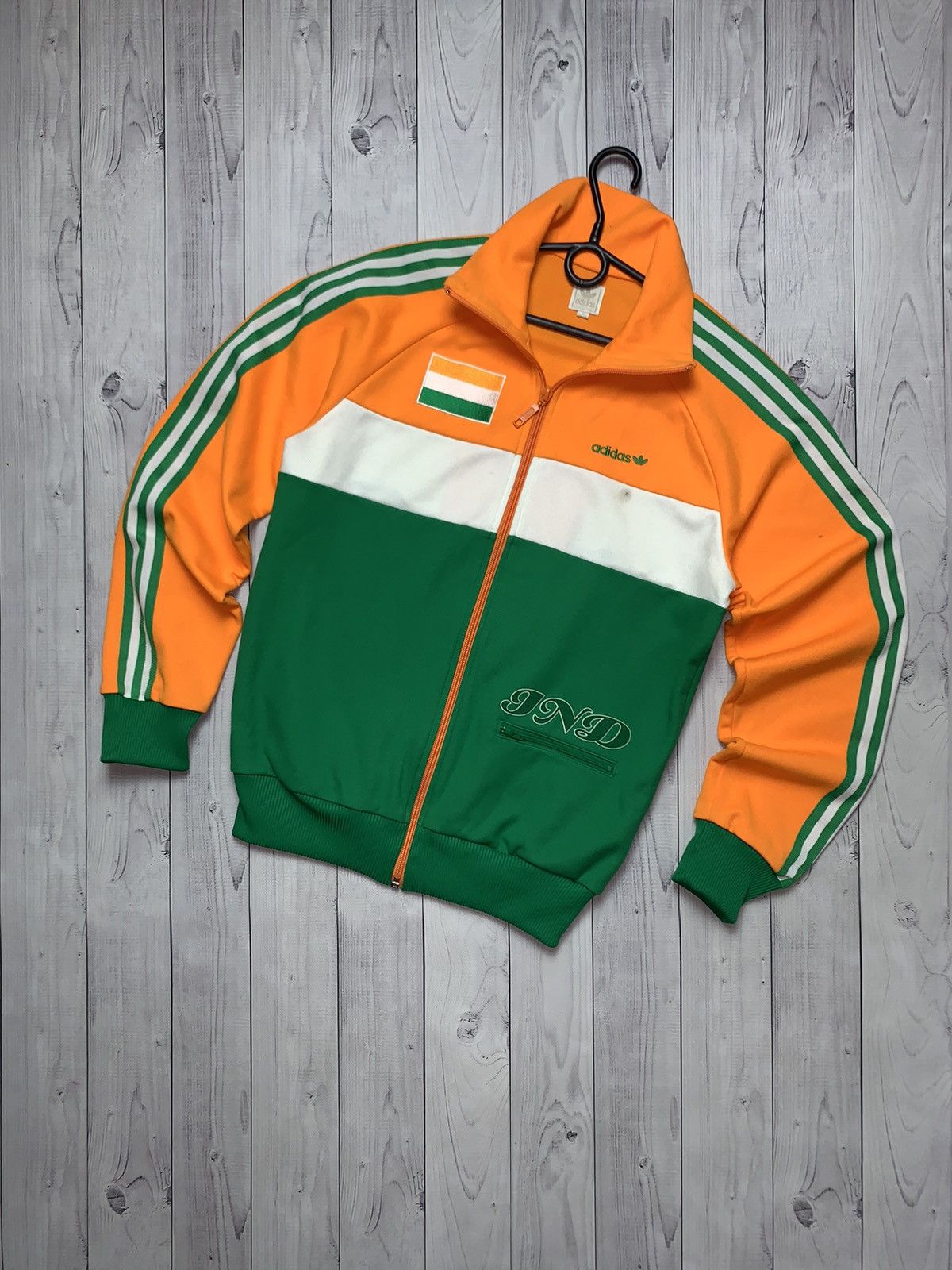 Adidas × Vintage Vintage adidas Track jacket India size M Size US M / EU 48-50 / 2 - 1 Thumbnail