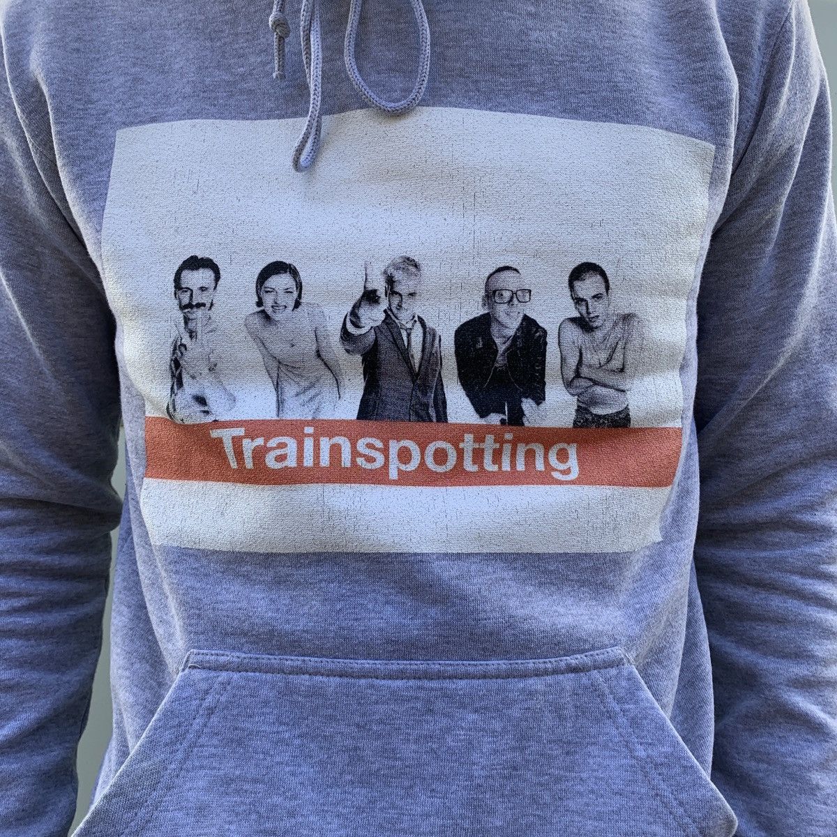 Band Tees × Delta Vintage Y2K Trainspotting Delta Fleece Hoodie Size US S / EU 44-46 / 1 - 7 Thumbnail