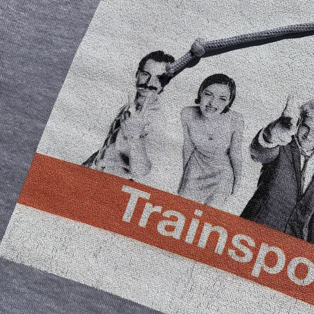 Band Tees × Delta Vintage Y2K Trainspotting Delta Fleece Hoodie Size US S / EU 44-46 / 1 - 11 Thumbnail