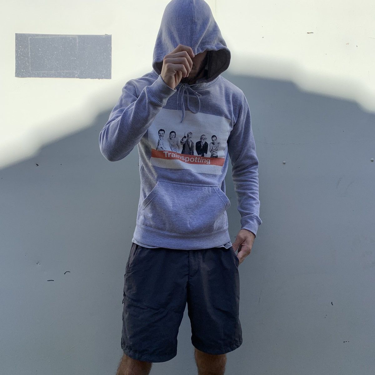 Band Tees × Delta Vintage Y2K Trainspotting Delta Fleece Hoodie Size US S / EU 44-46 / 1 - 4 Thumbnail
