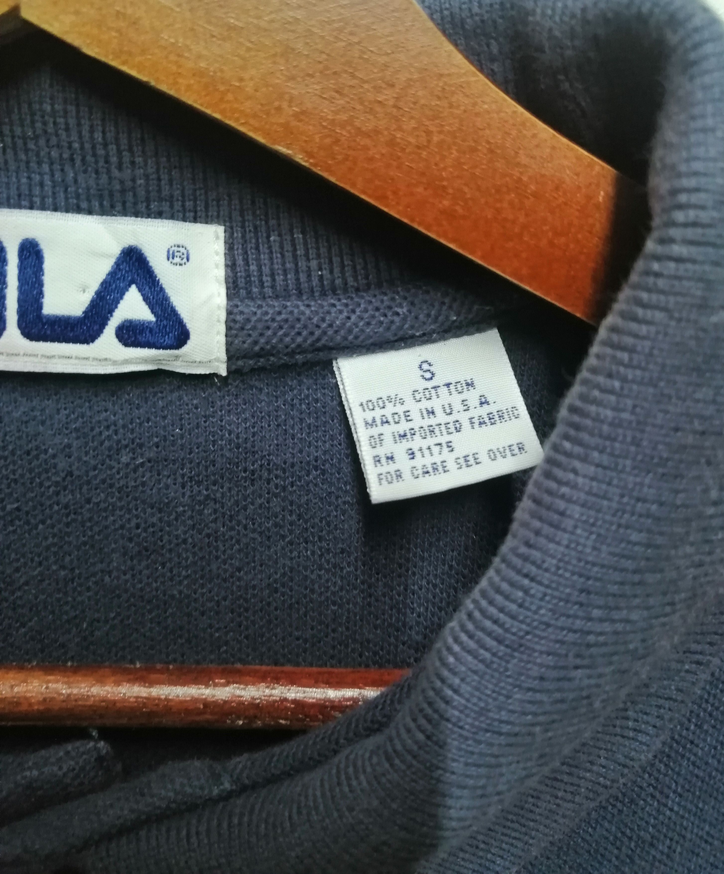 Fila × Vintage Vintage 90s Filla Made In USA Size US S / EU 44-46 / 1 - 4 Thumbnail