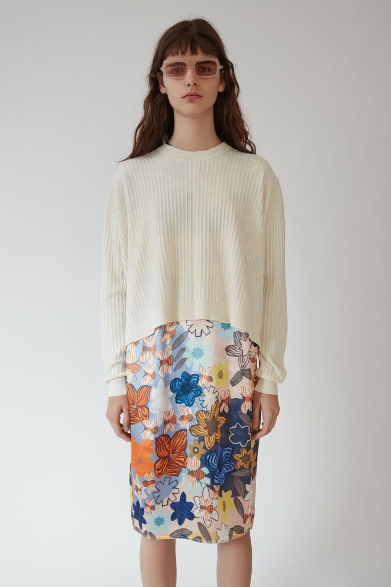 Acne Studios × Luxury × Streetwear Acne studios Issy Rib womens sweater ...