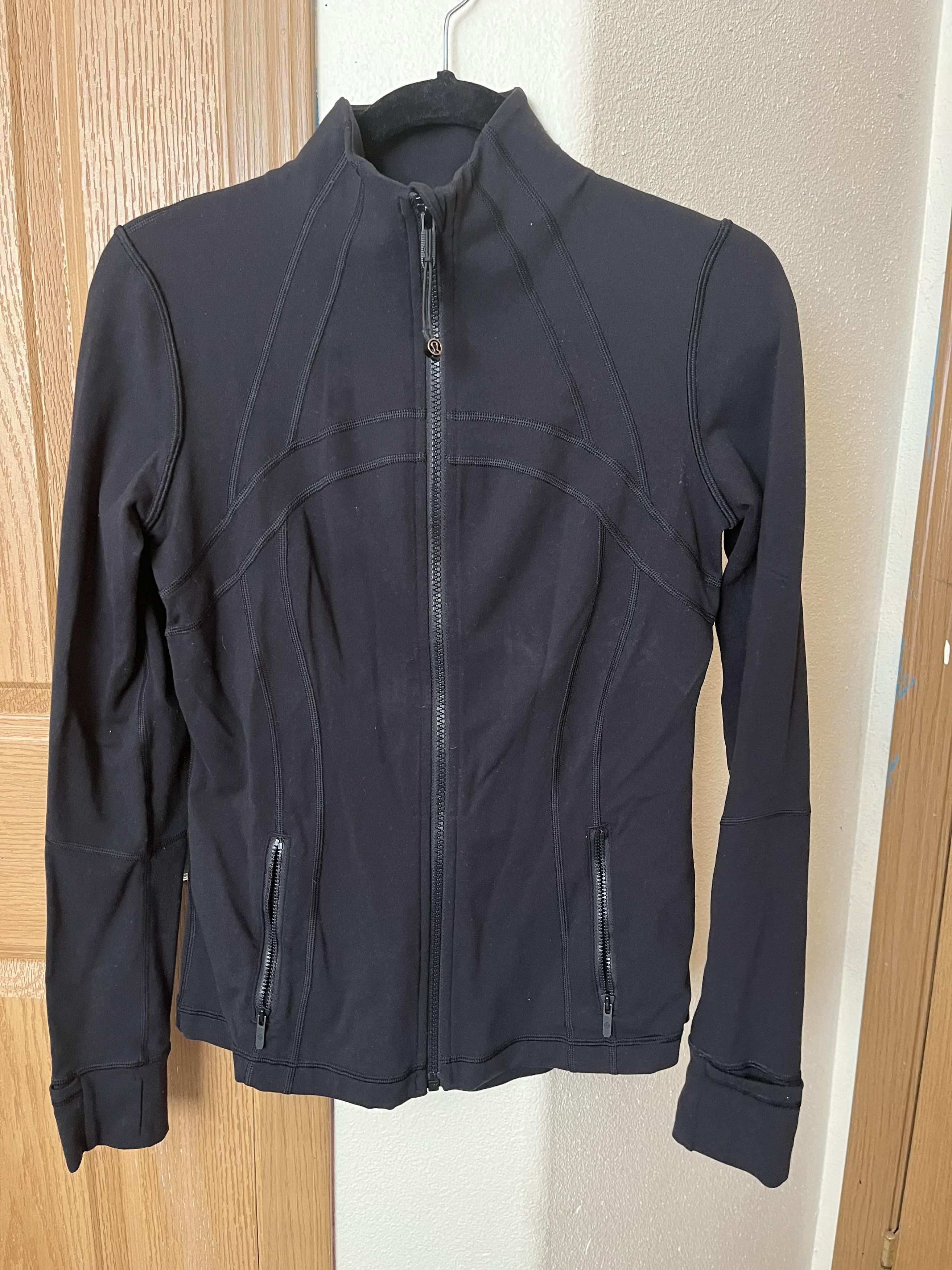 lululemon // Define ジャケット 6号 M ネイビー NWT Lululemon Define Jacket *Luon Size 6 Dark Forest/Gold