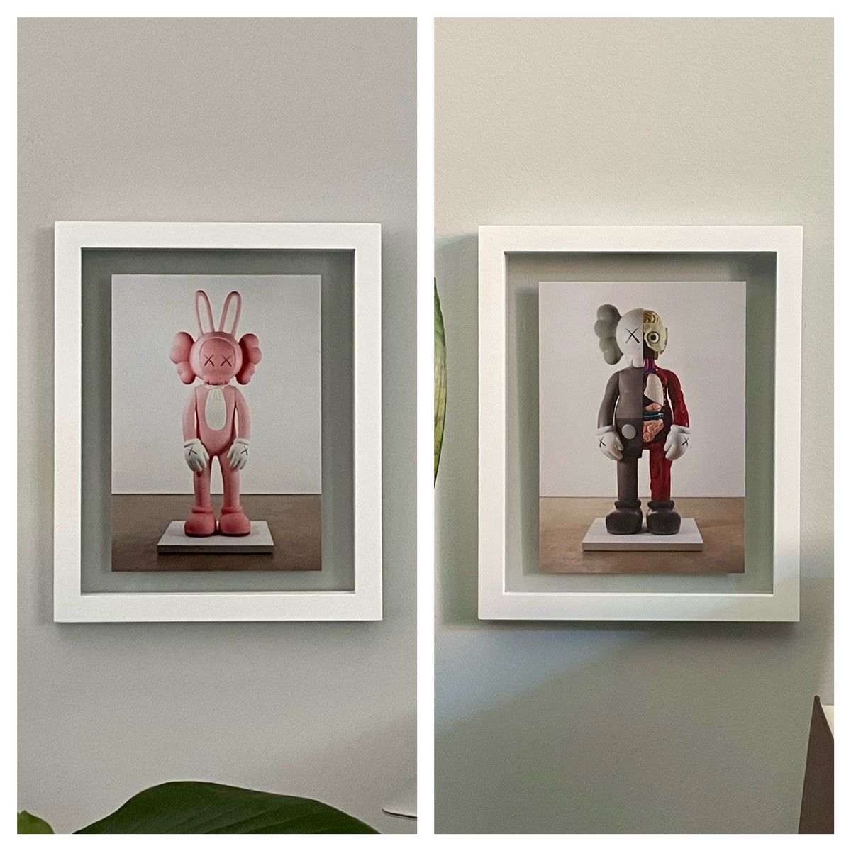 image of Set Of 2 - Kaws Accomplice + Companion Posters in White, Men's