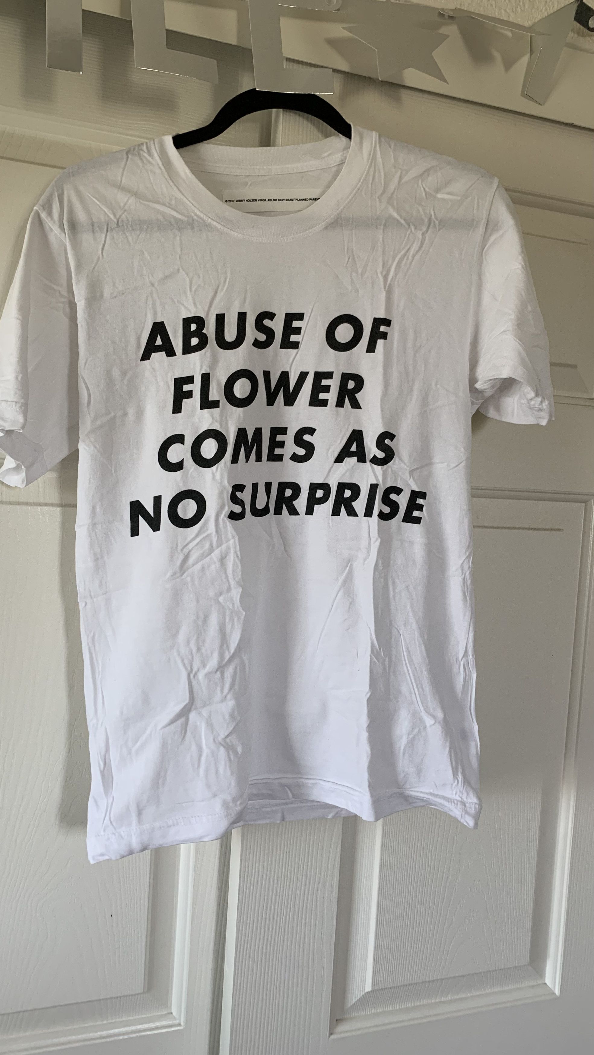 Virgil Abloh Virgil Abloh x Jenny Holzer Planned Parenthood Shirt Grailed