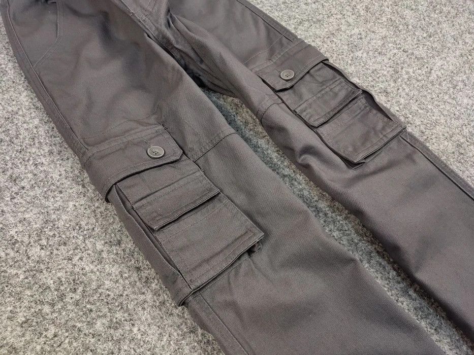 Japanese Brand Vintage Cargo Pants Travis Scott Japan Zip Pocket Gray Size US 32 / EU 48 - 5 Thumbnail