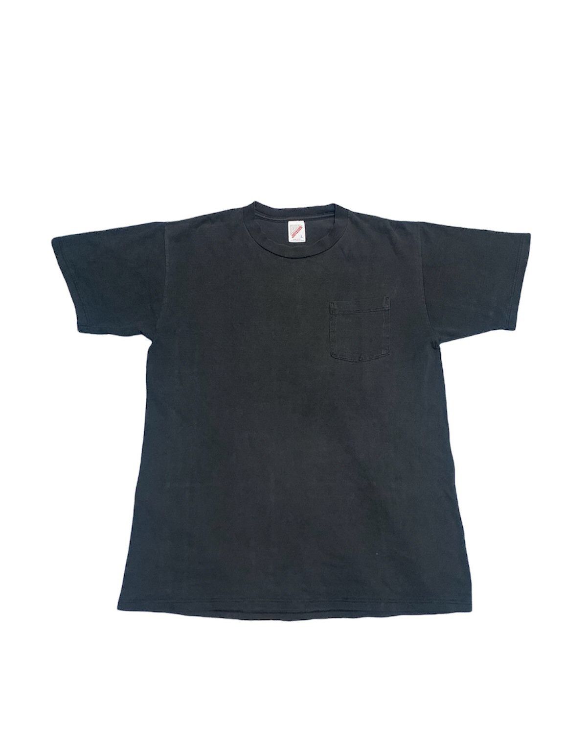 Vintage Vintage Faded Pocket Blank T-Shirt Size US L / EU 52-54 / 3 - 2 Thumbnail