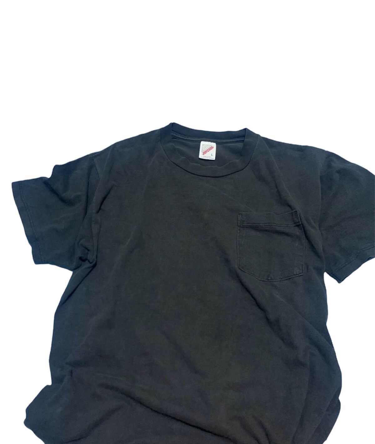 Vintage Vintage Faded Pocket Blank T-Shirt Size US L / EU 52-54 / 3 - 1 Thumbnail