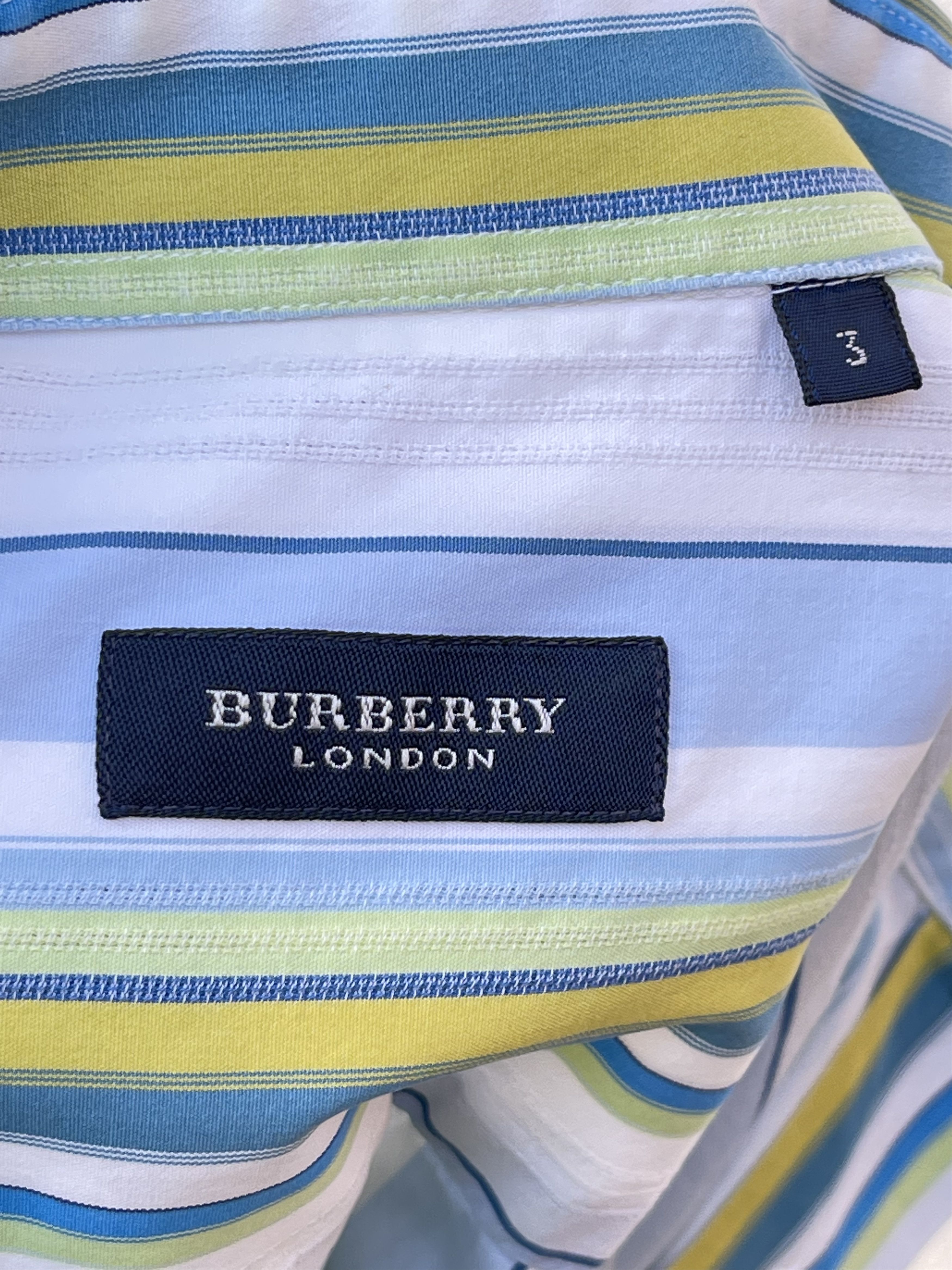 Burberry 🔥 Burberry tshirt summer shirt striped size M Size US M / EU 48-50 / 2 - 6 Thumbnail