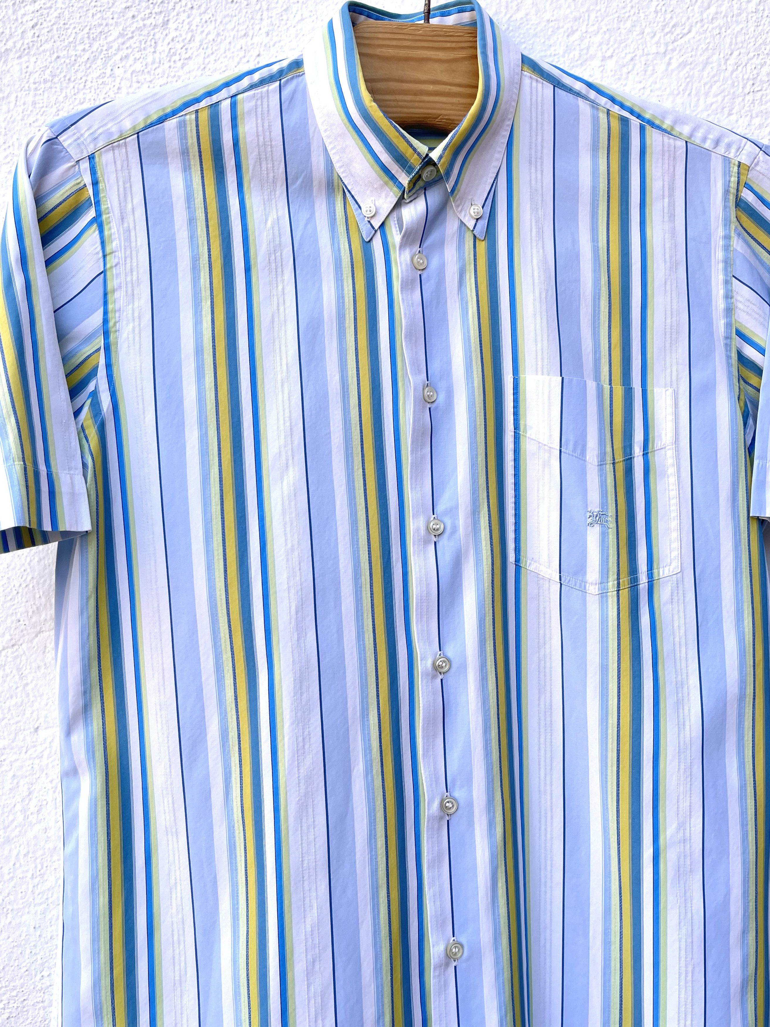 Burberry 🔥 Burberry tshirt summer shirt striped size M Size US M / EU 48-50 / 2 - 1 Thumbnail